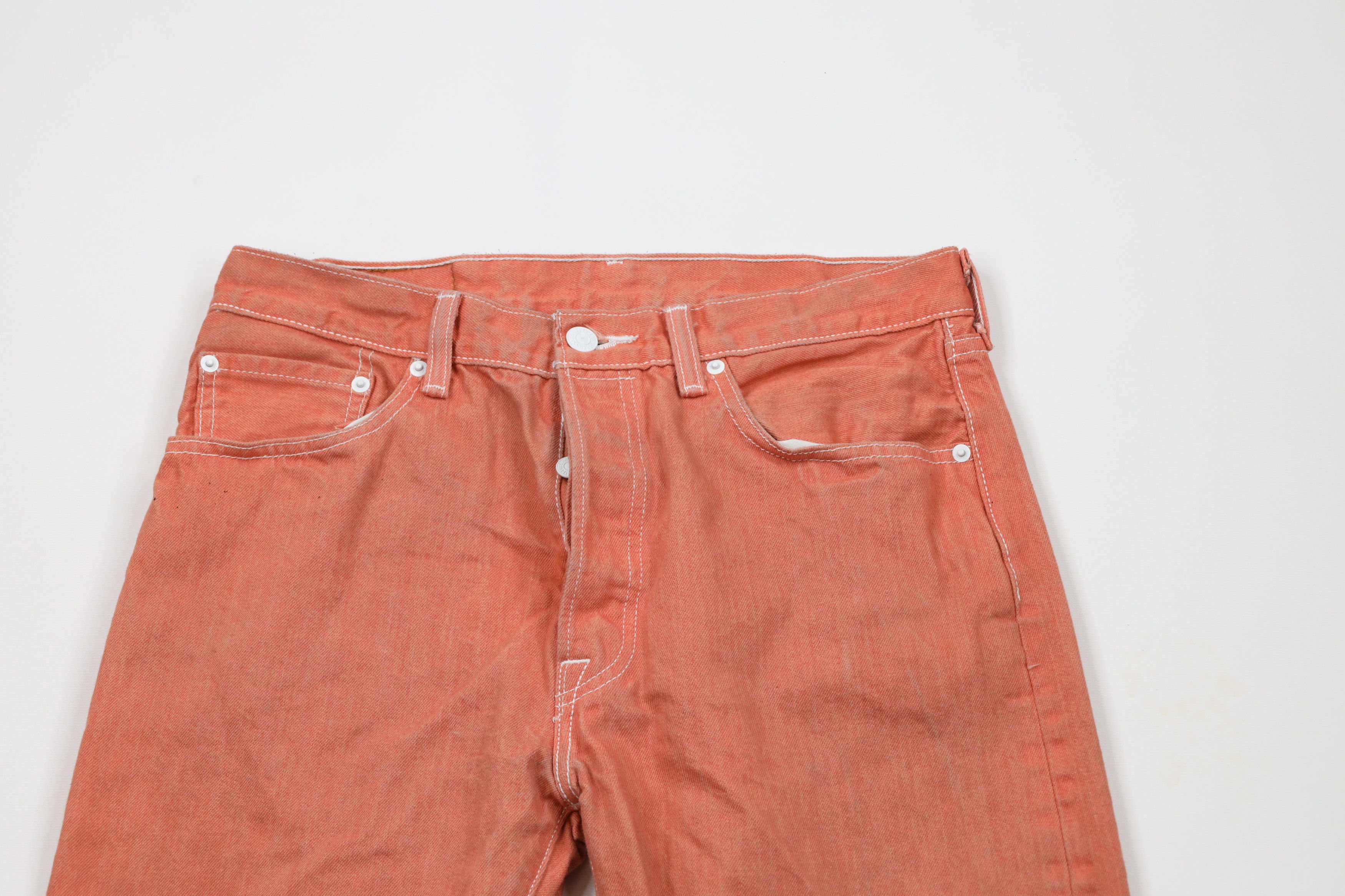 Levi's × Vintage Vintage Y2K Levis 501xx Fly Original Straight Leg Jeans Size US 32 / EU 48 - 2 Thumbnail