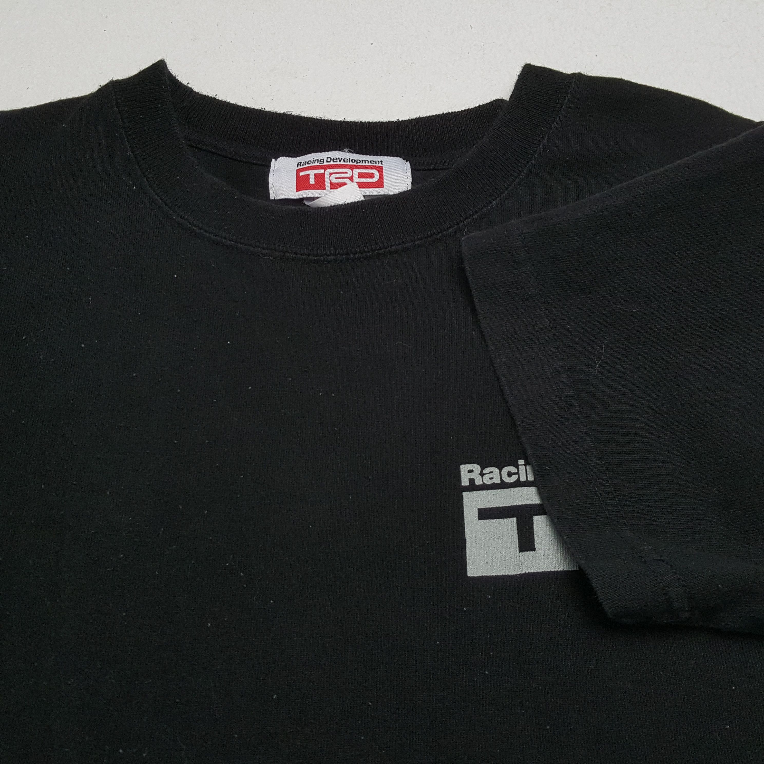 Japanese Brand × Vintage TRD RACING DEVELOPMENT Japanese Motorsports Tshirt Size US M / EU 48-50 / 2 - 6 Thumbnail