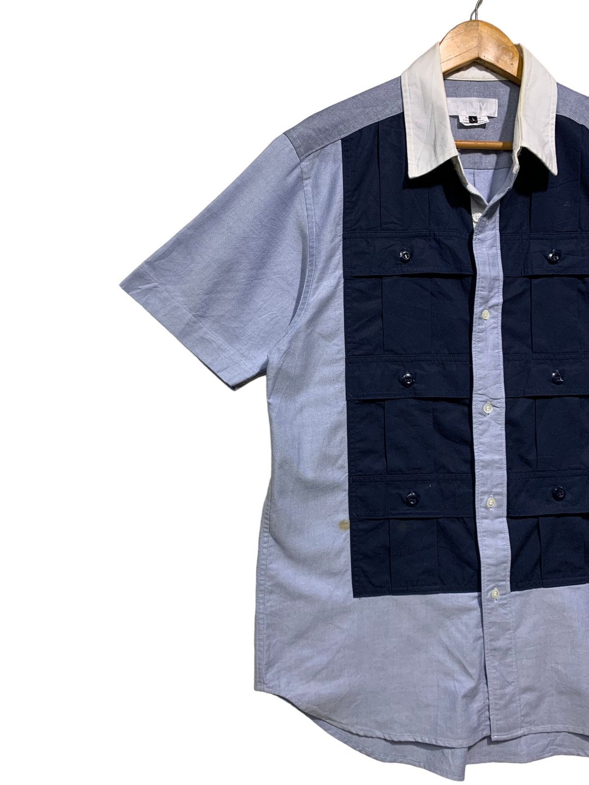 Comme des Garcons 🔥GANRYU X CdG SIX POCKETS SHIRTS (BUTTON UP) Size US L / EU 52-54 / 3 - 2 Thumbnail