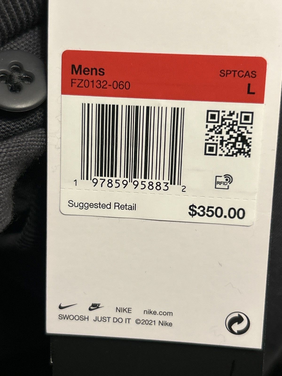 Nike Nike Life Men's Flannel-Lined Barn Coat-NEW-Size:L-2in1 coat Size US L / EU 52-54 / 3 - 16 Thumbnail