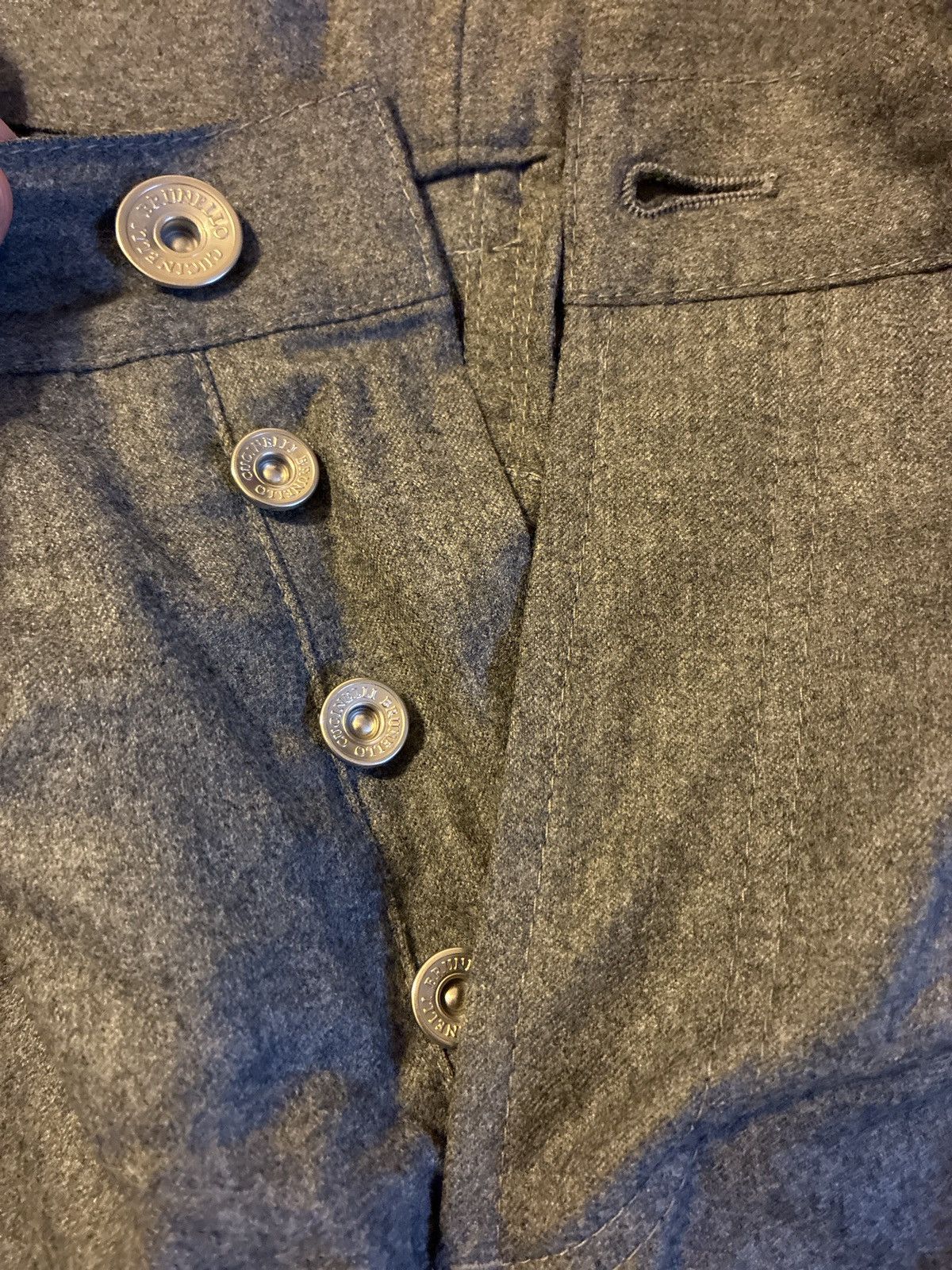 Brunello Cucinelli Brunello Cucinelli 5 Pocket Wool Pants New EU46/US30 Size US 30 / EU 46 - 3 Thumbnail