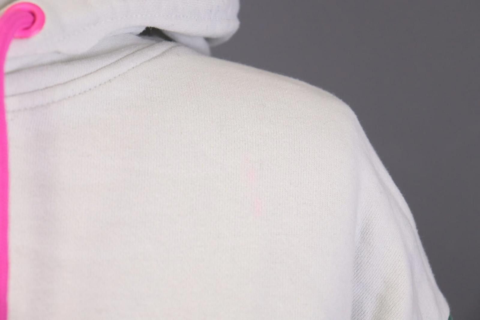 Karl Kani Karl Kani White Hooded Cropped Sweatshirt Sweater Size XS Size XS / US 0-2 / IT 36-38 - 4 Thumbnail
