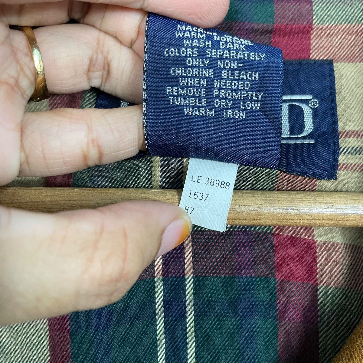 Lands' End Vintage Lands' End Cotton Canvas Barn Chore Hunting Jacket Size US M / EU 48-50 / 2 - 17 Thumbnail