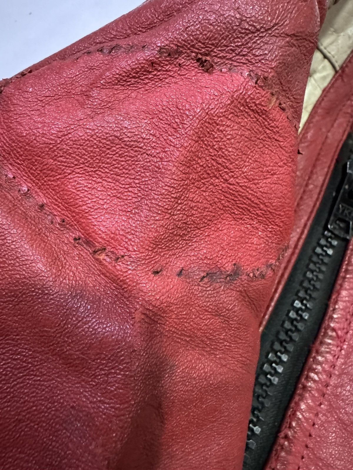 Ducati VERY RARE VINTAGE JACKET LEATHER DUCATI CAFE RACER Size US M / EU 48-50 / 2 - 13 Thumbnail