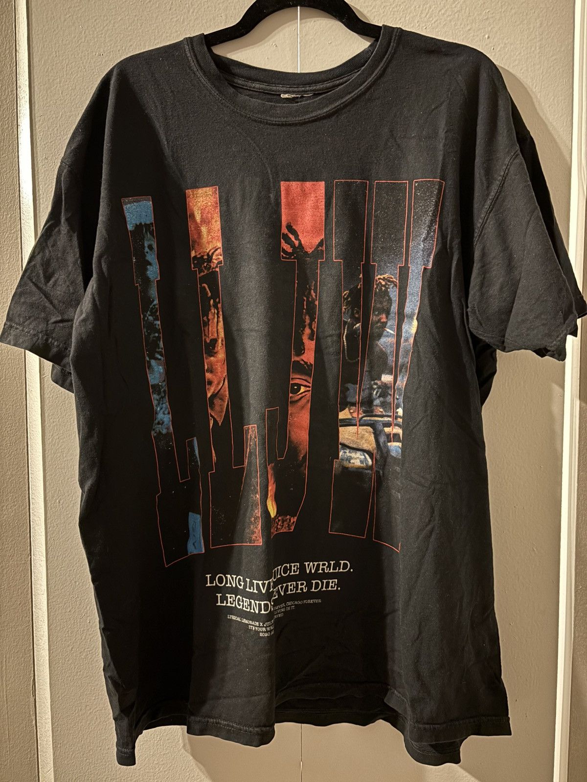 999 Club × Lyrical Lemonade 999 Club x Lyrical Lemonade LLJW Tee XL RARE! Juice WRLD Size US XL / EU 56 / 4 - 1 Thumbnail