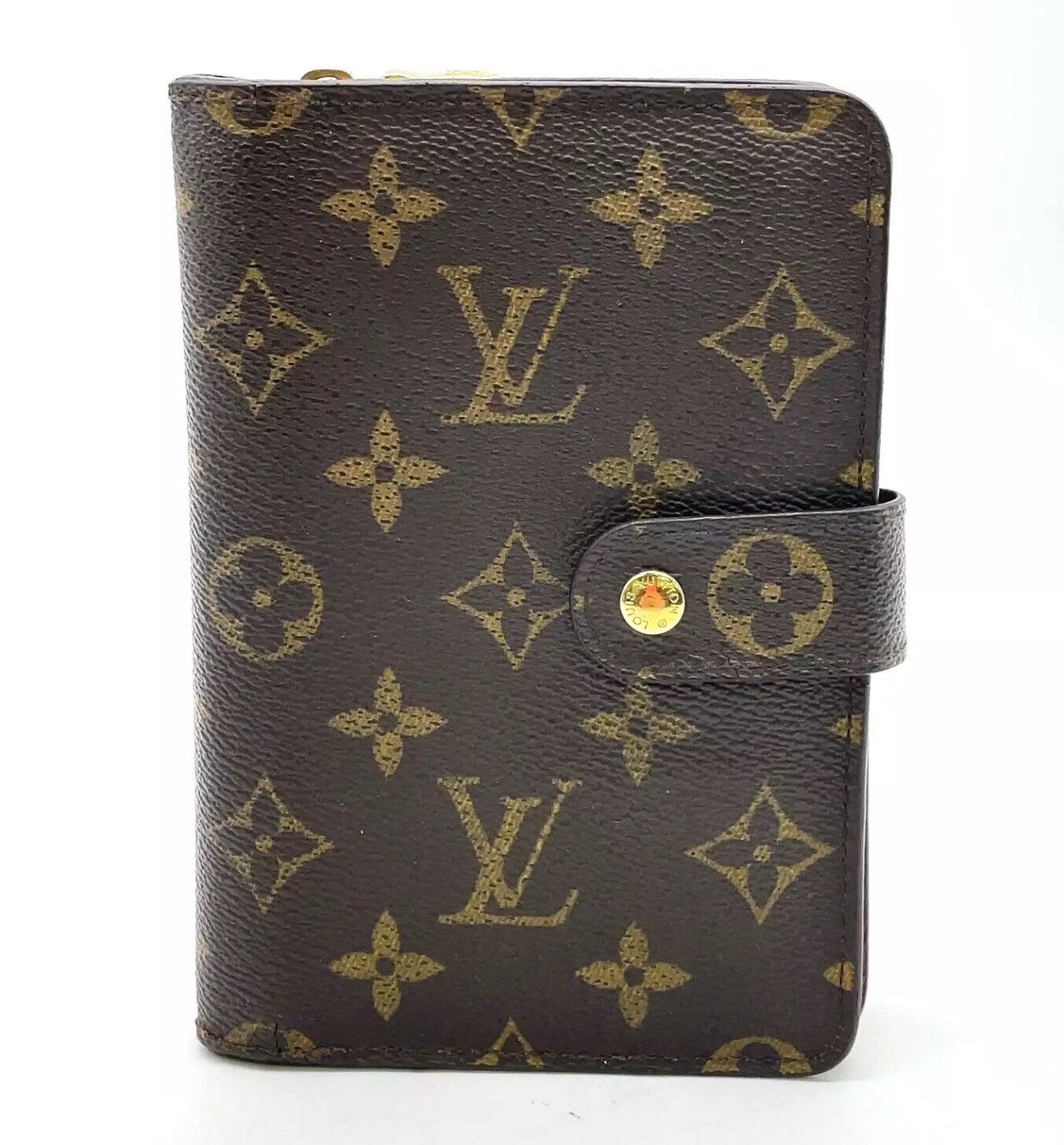 Louis Vuitton Auth Louis Vuitton Monogram Porte Papier Zip M61207 Wallet Size ONE SIZE - 3 Thumbnail
