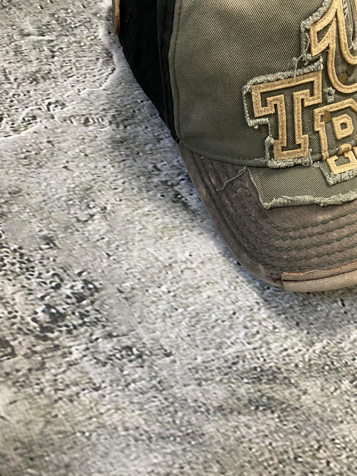 True Religion True Religion hat vintage cap Y2K khaki black brown Size ONE SIZE - 6 Thumbnail