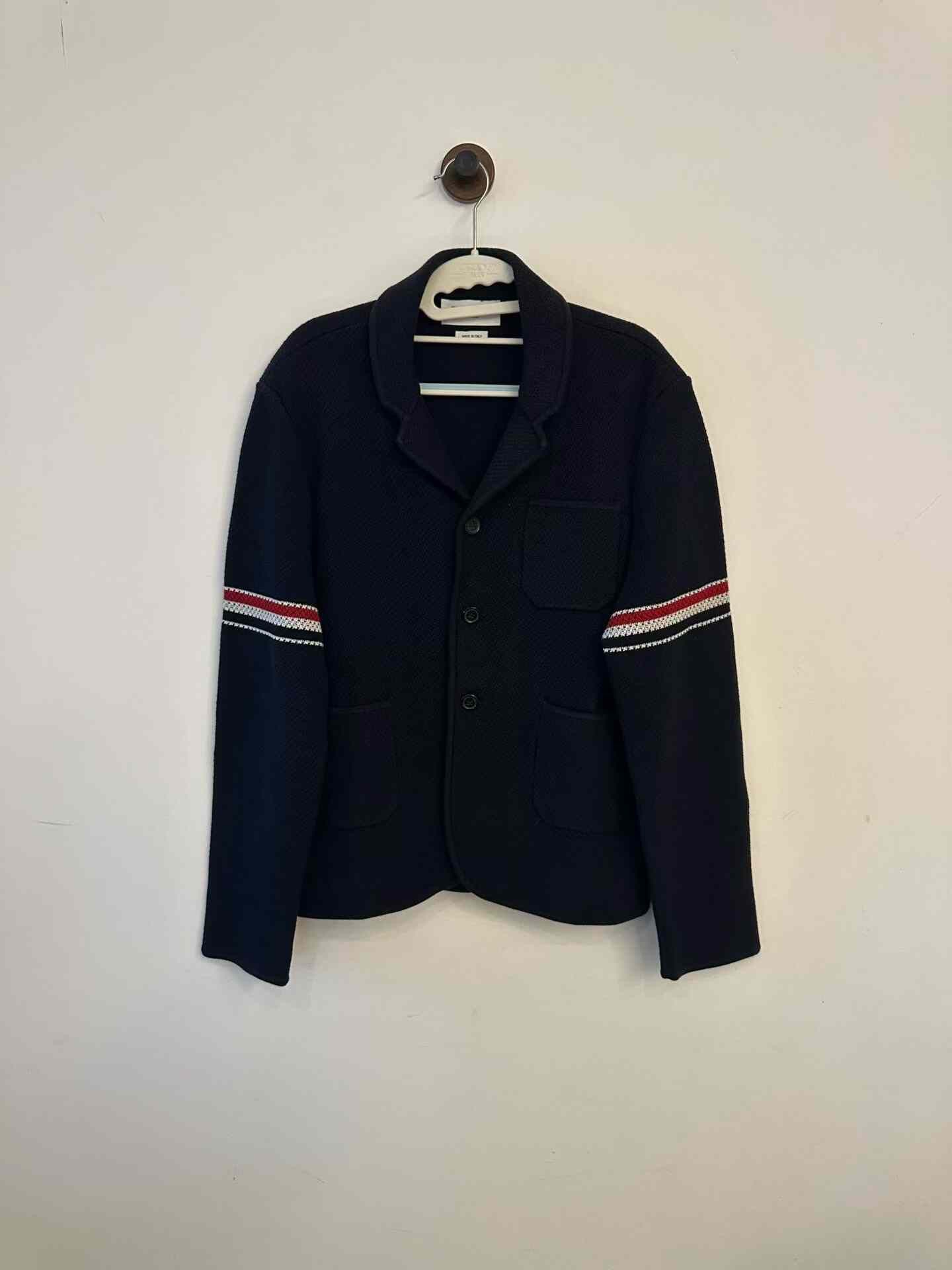 Thom Browne Thom Browne Double Sleeve Tab Jacket Size US L / EU 52-54 / 3 - 1 Thumbnail