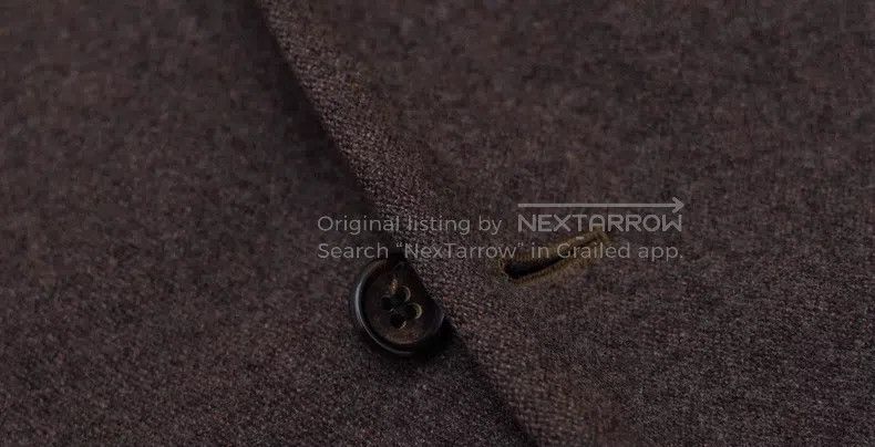 Comme des Garcons Comme Des Garcons 0 Beige Three Button Slim Cut Woolen Bla Size S / US 4 / IT 40 - 5 Thumbnail