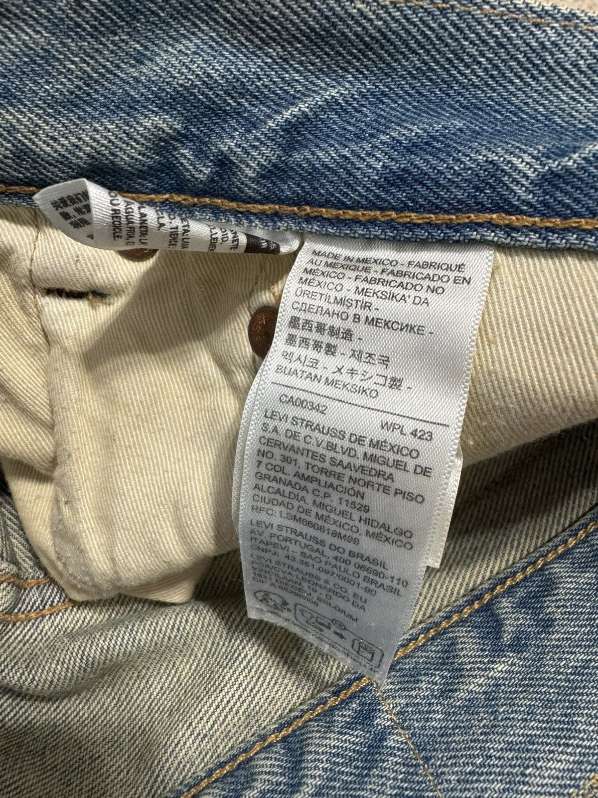 Dirty Wash Wreath 501 Light Wash/Jean Light Wash ジーンズ DENIM TEARS DENIM TEARS Dirty Wash Wreath 501 Light Wash