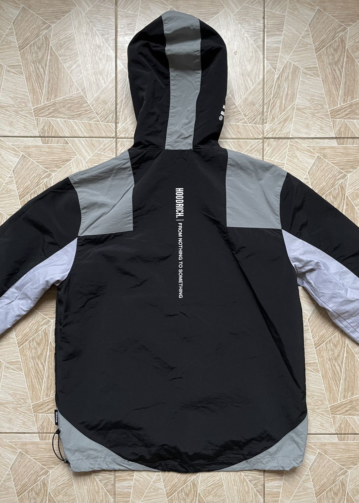 Hoodrich Drill Hoodrich C-2814 Hood 1/4 Zip Anorak Windbreaker Jacket Size US XL / EU 56 / 4 - 2 Thumbnail