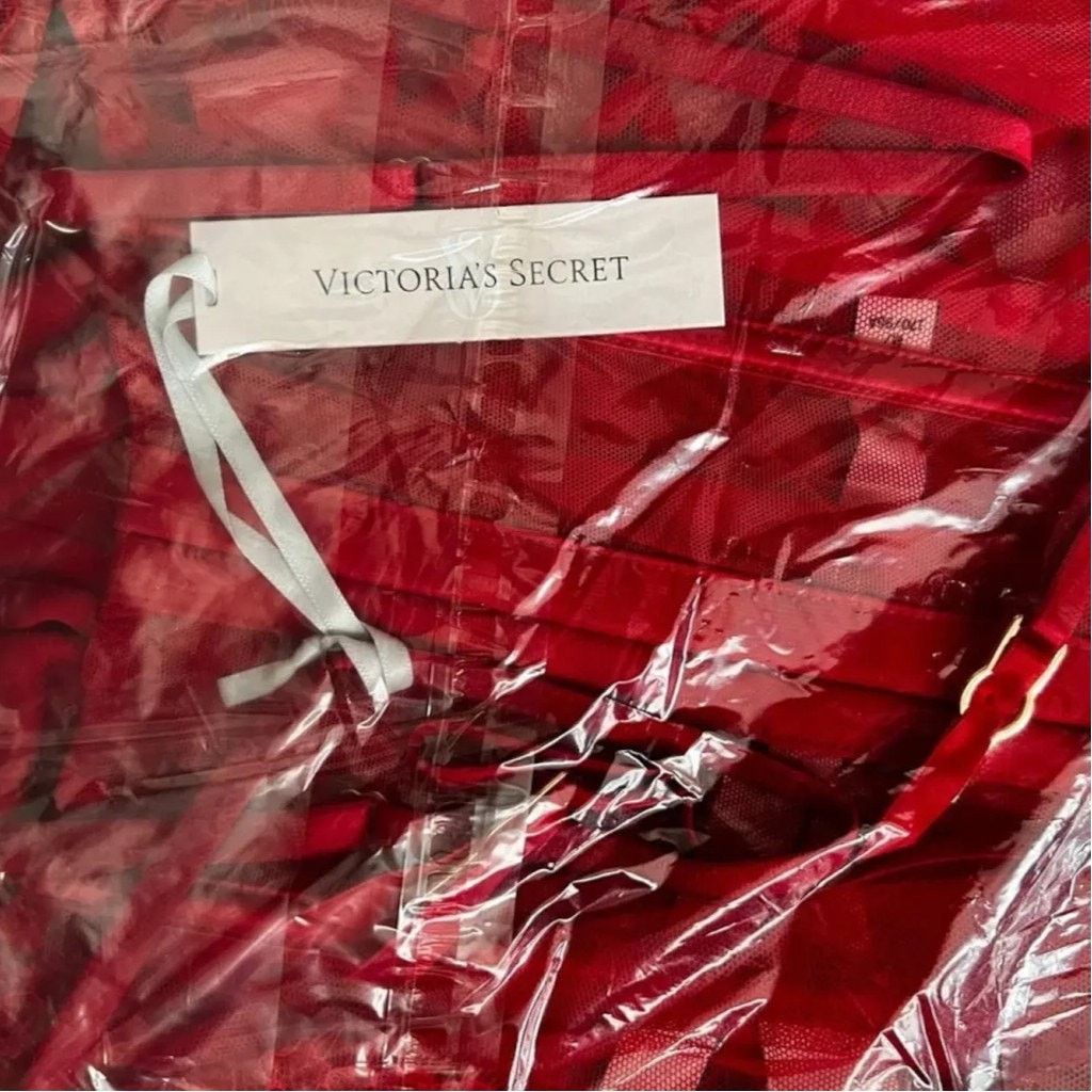 Victoria's Secret Victoria's Secret Red Lightly Lined Lace Corset Top, M Size ONE SIZE - 9 Thumbnail