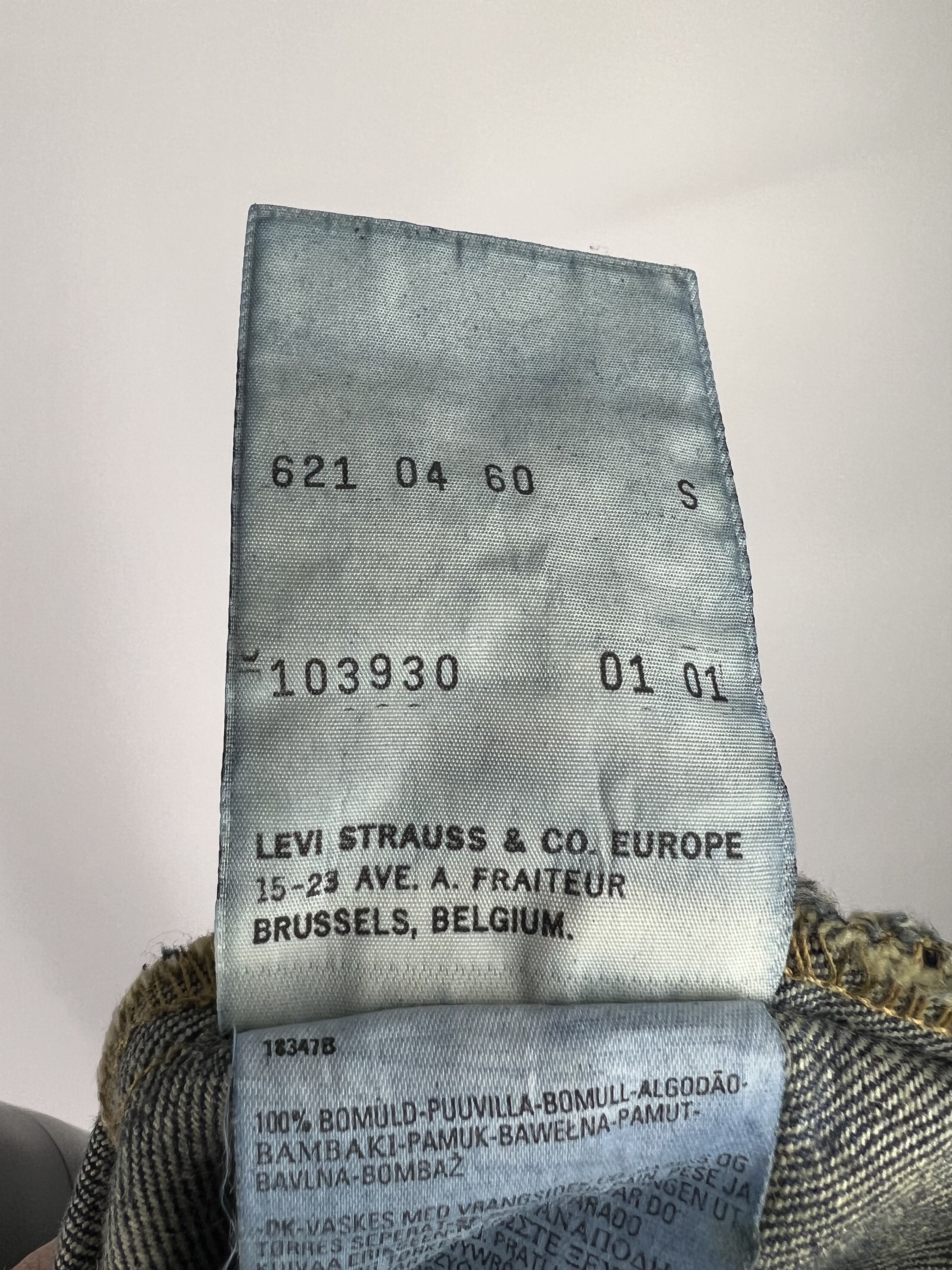Levi's VTG Levis Blue Denim Midi Skirt Size S Y2K Size 26" / US 2 / IT 38 - 13 Thumbnail