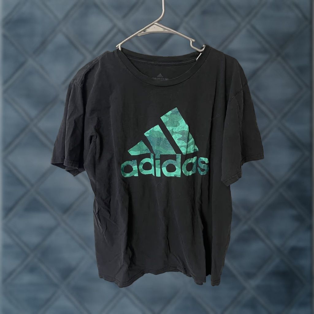 Adidas Adidas T-shirt Adult Large Black Go-To Distressed Tee Short Sleeve Logo Shirt Mens L Black Go-To Tee 90s (if applicable) Size US L / EU 52-54 / 3 - 1 Thumbnail