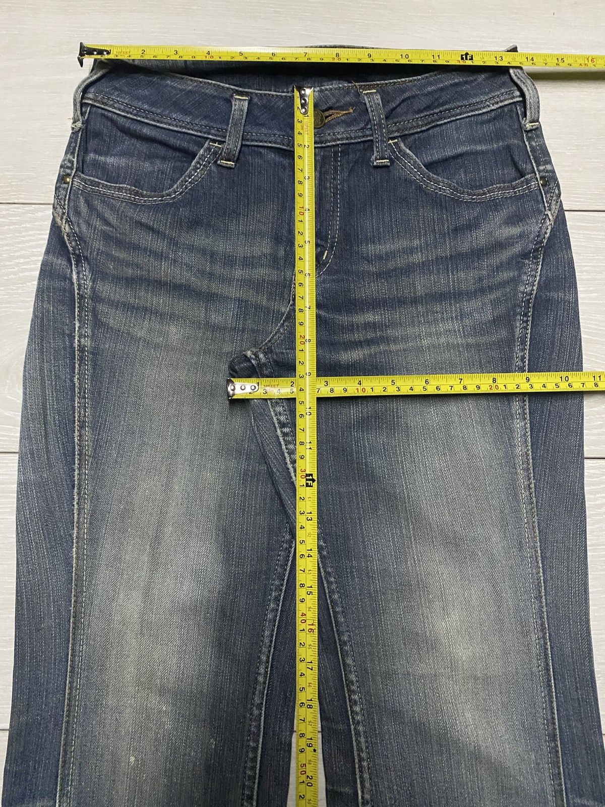 Japanese Brand Woman Japanese Brand Sweet Hip Bootcut Flare Jeans Size US 27 - 12 Thumbnail