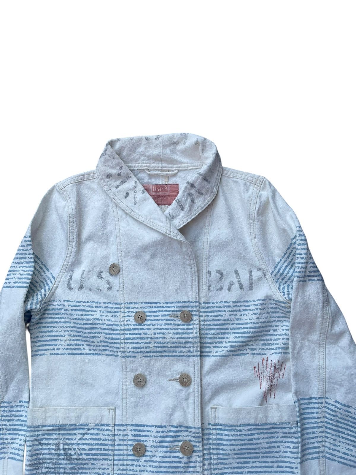 Japanese Brand BAP USN Shawl Jacket Size US S / EU 44-46 / 1 - 3 Thumbnail