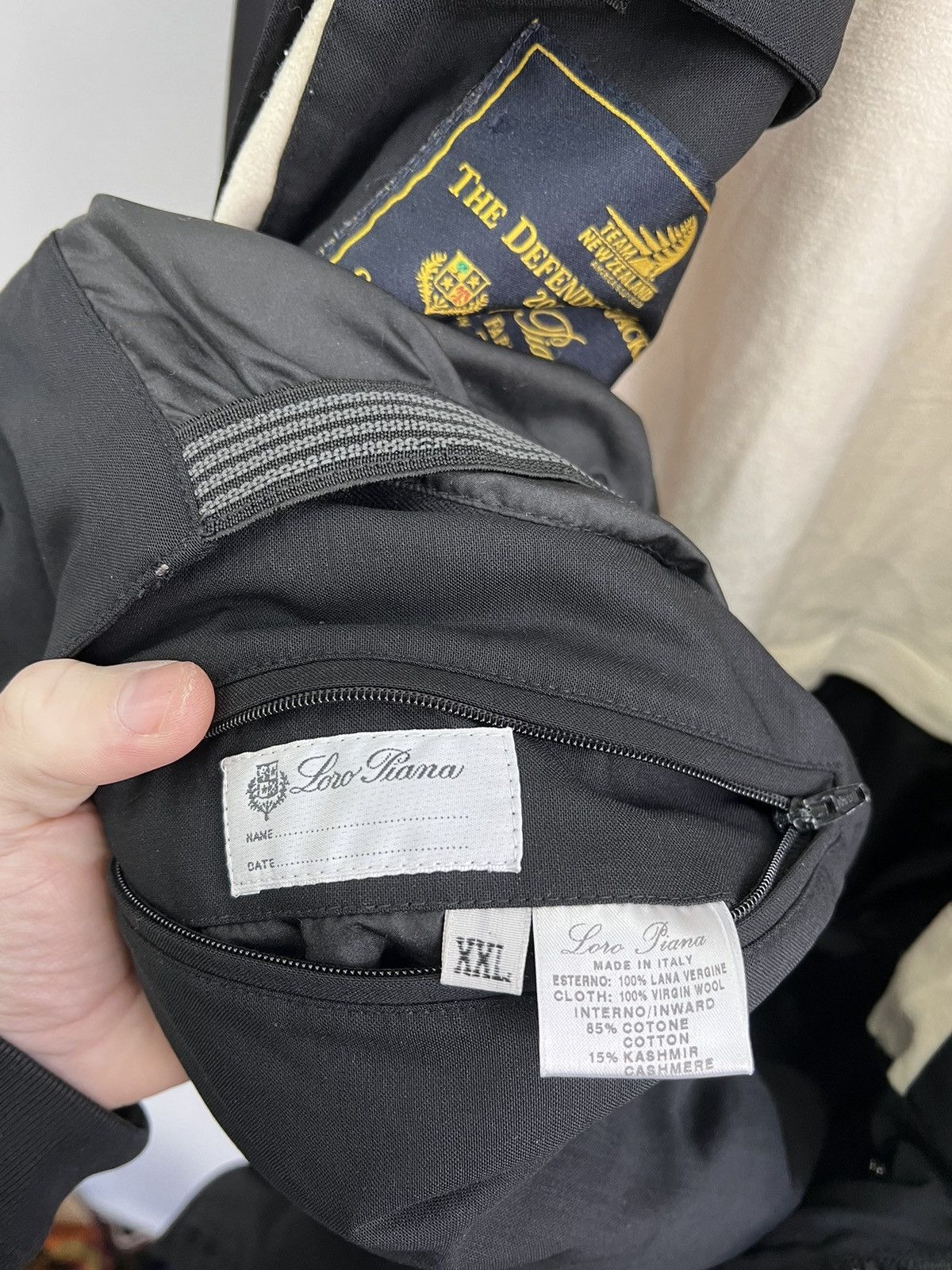 Loro Piana × Vintage Defenders Jacket Storm System Wool America's Cup New Zealand Size US XXL / EU 58 / 5 - 16 Thumbnail