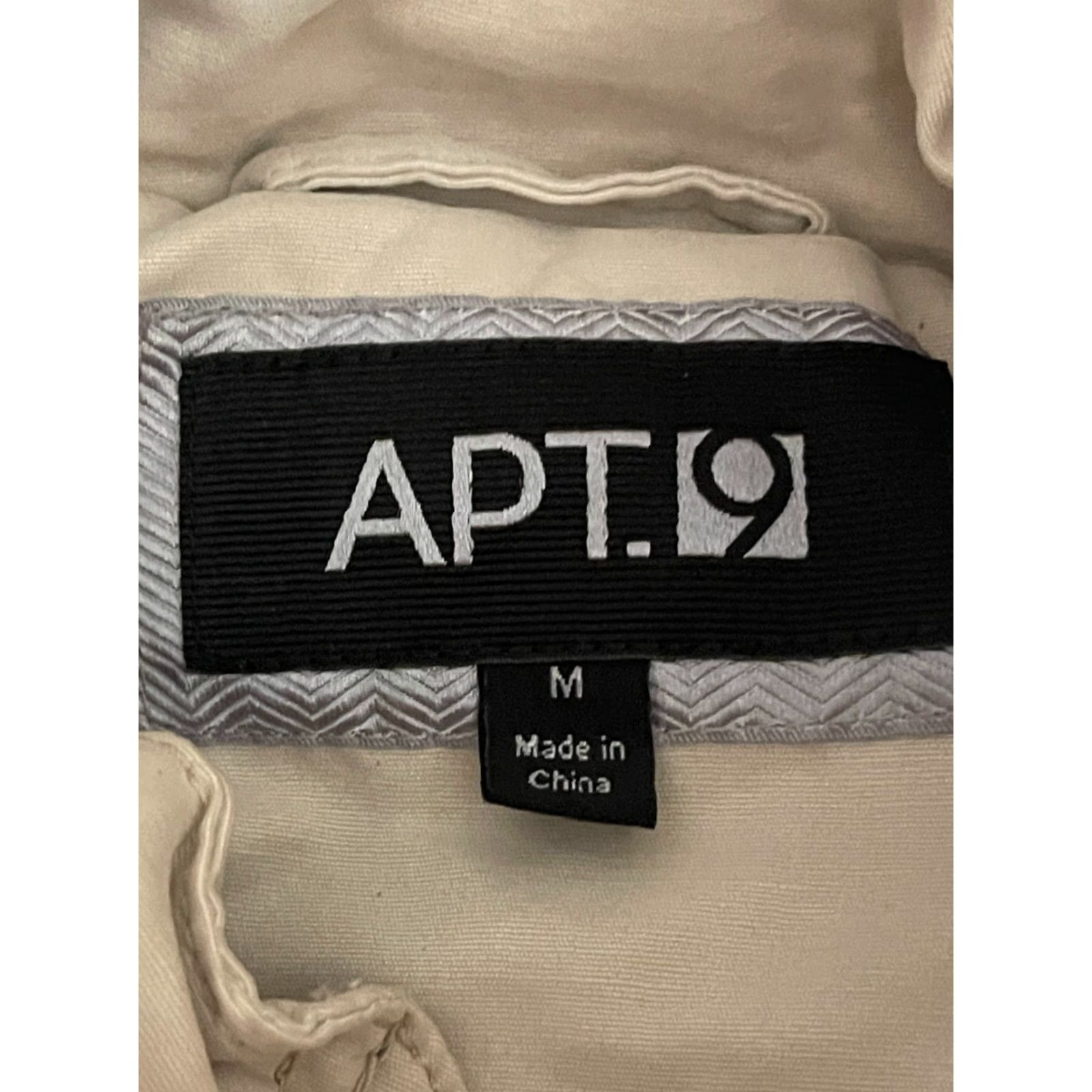 Apt. 9 Apt. 9 Jacket Women's Medium Tan Hoodie Full Zip Parka Coat Shirt option? Size M / US 6-8 / IT 42-44 - 6 Thumbnail