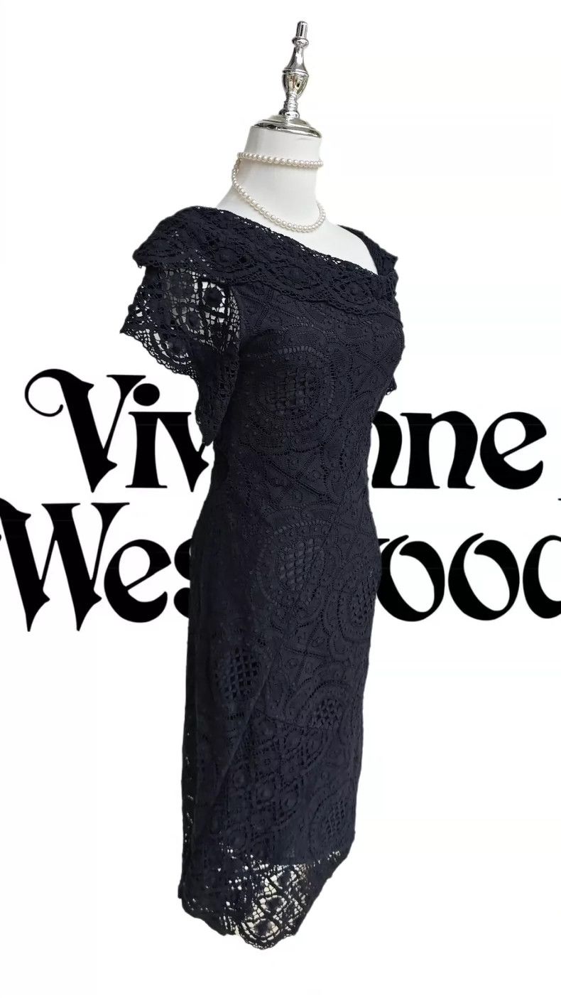 Vivienne Westwood Vivienne Westwood Black lace dress Size XS / US 0-2 / IT 36-38 - 2 Thumbnail