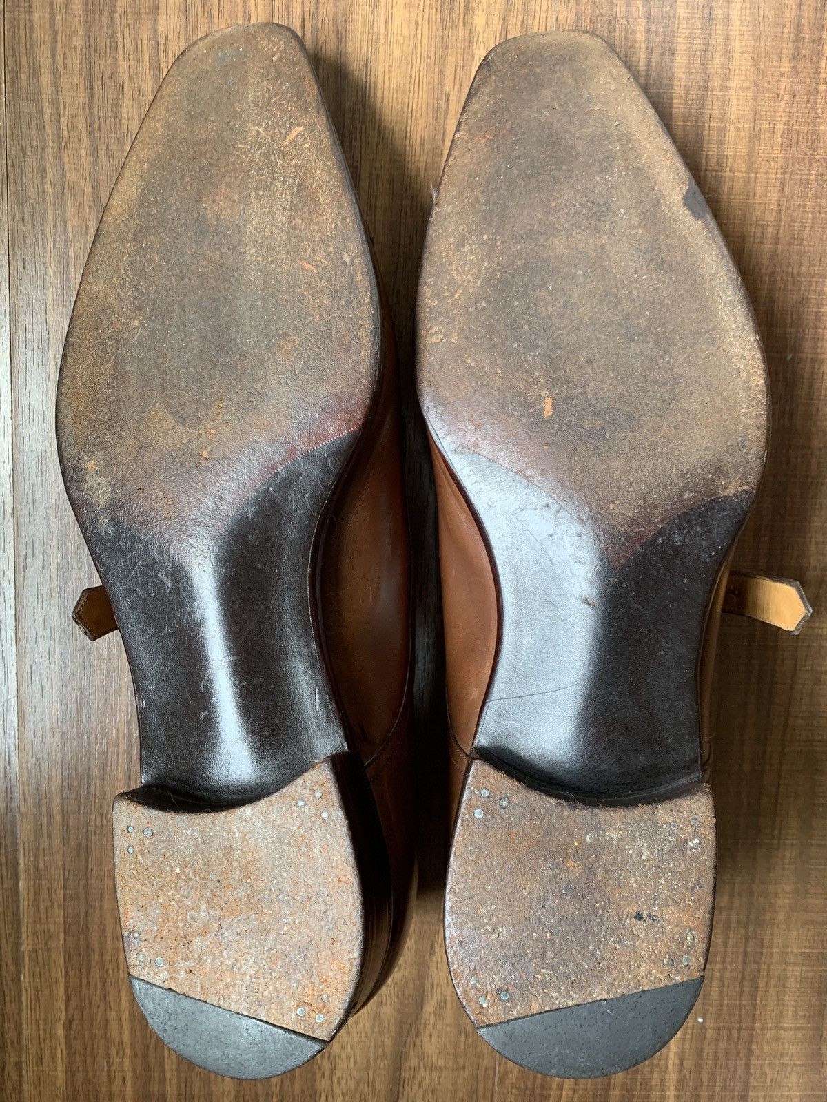 Gaziano & Girling Gaziano & Girling for RLPL GLYNN Double Monk Shoes Size US 11.5 / EU 44-45 - 3 Thumbnail