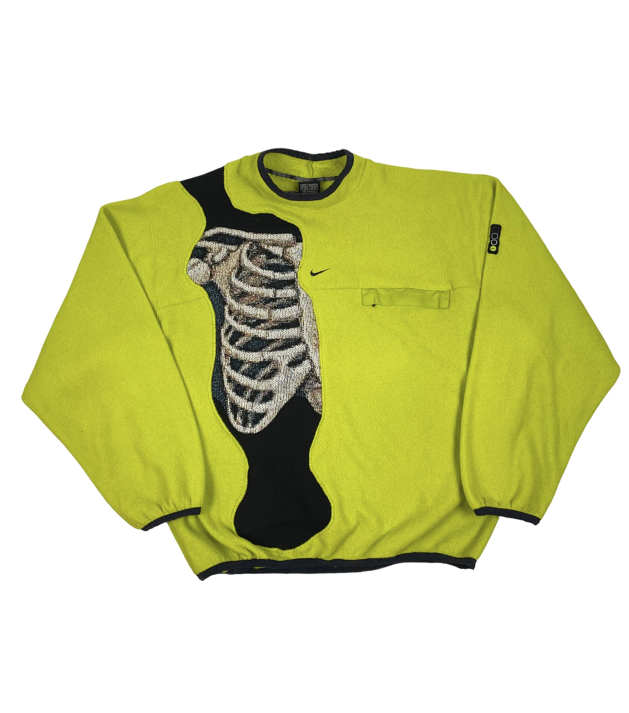 Vintage Nike skeleton custom reworked sweatshirt