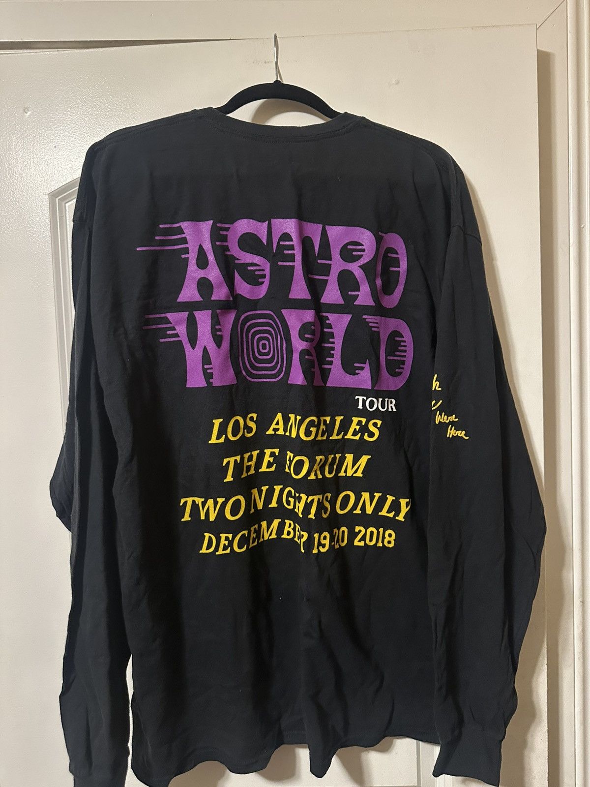 L.A. Lakers × Streetwear × Travis Scott Astroworld tour merch 