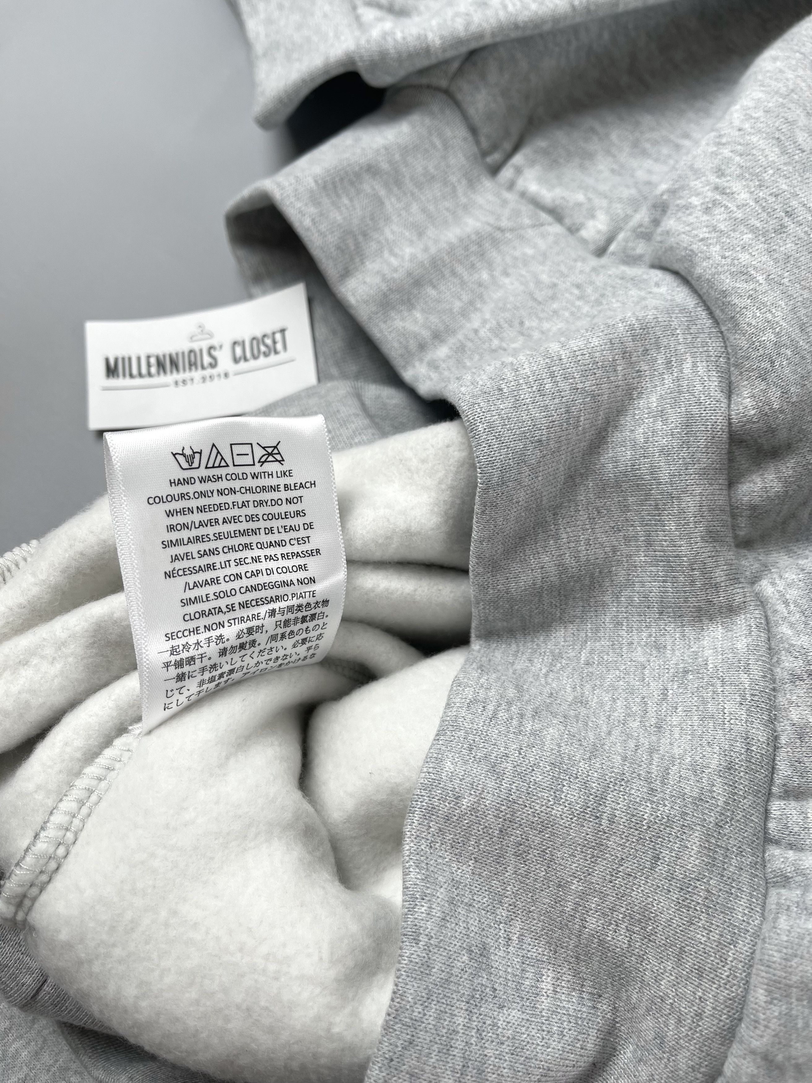 Essentials Fear of God Essentials Hoodie Light Heather Grey Nylon S Size US S / EU 44-46 / 1 - 6 Thumbnail
