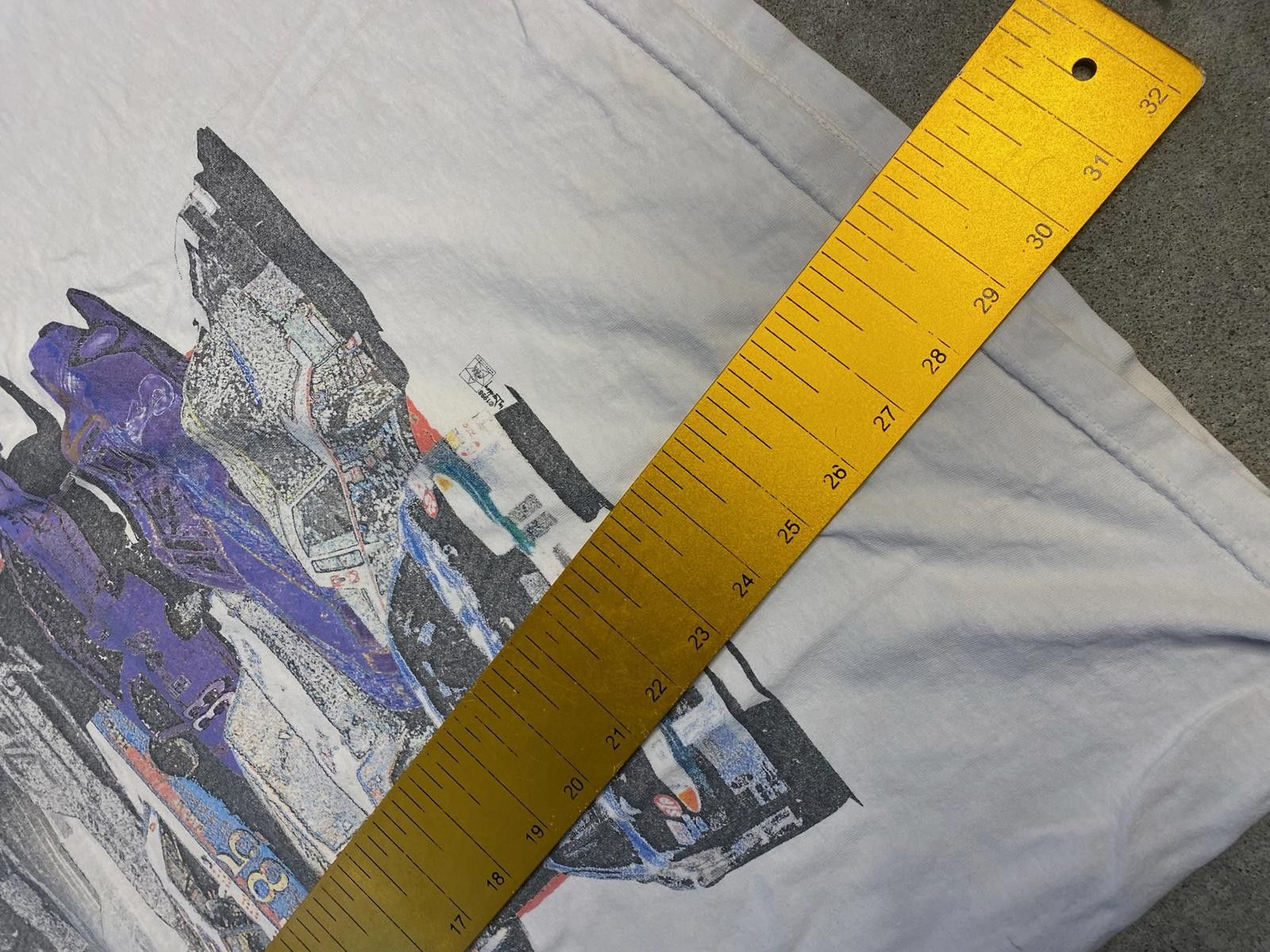 NASCAR 1998 Nascar Double Sided MNBA 50 Years White Race Shirt XL Size US XL / EU 56 / 4 - 10 Thumbnail