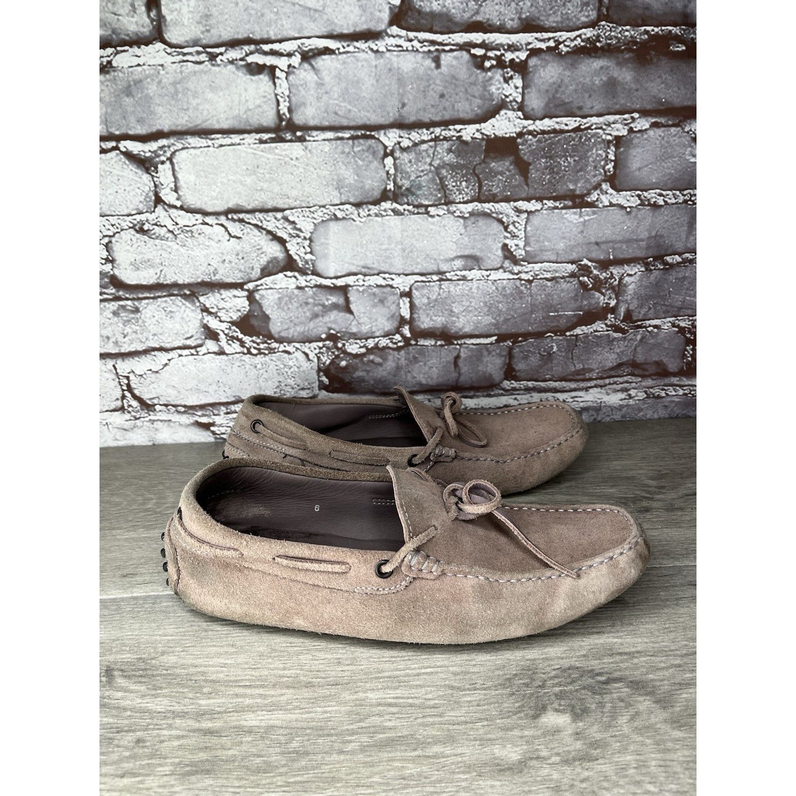 Tod's Tod's Gommino Fuchsia Pink Suede Leather Moccasin Shoes Men Size US 6 / EU 39 - 15 Thumbnail