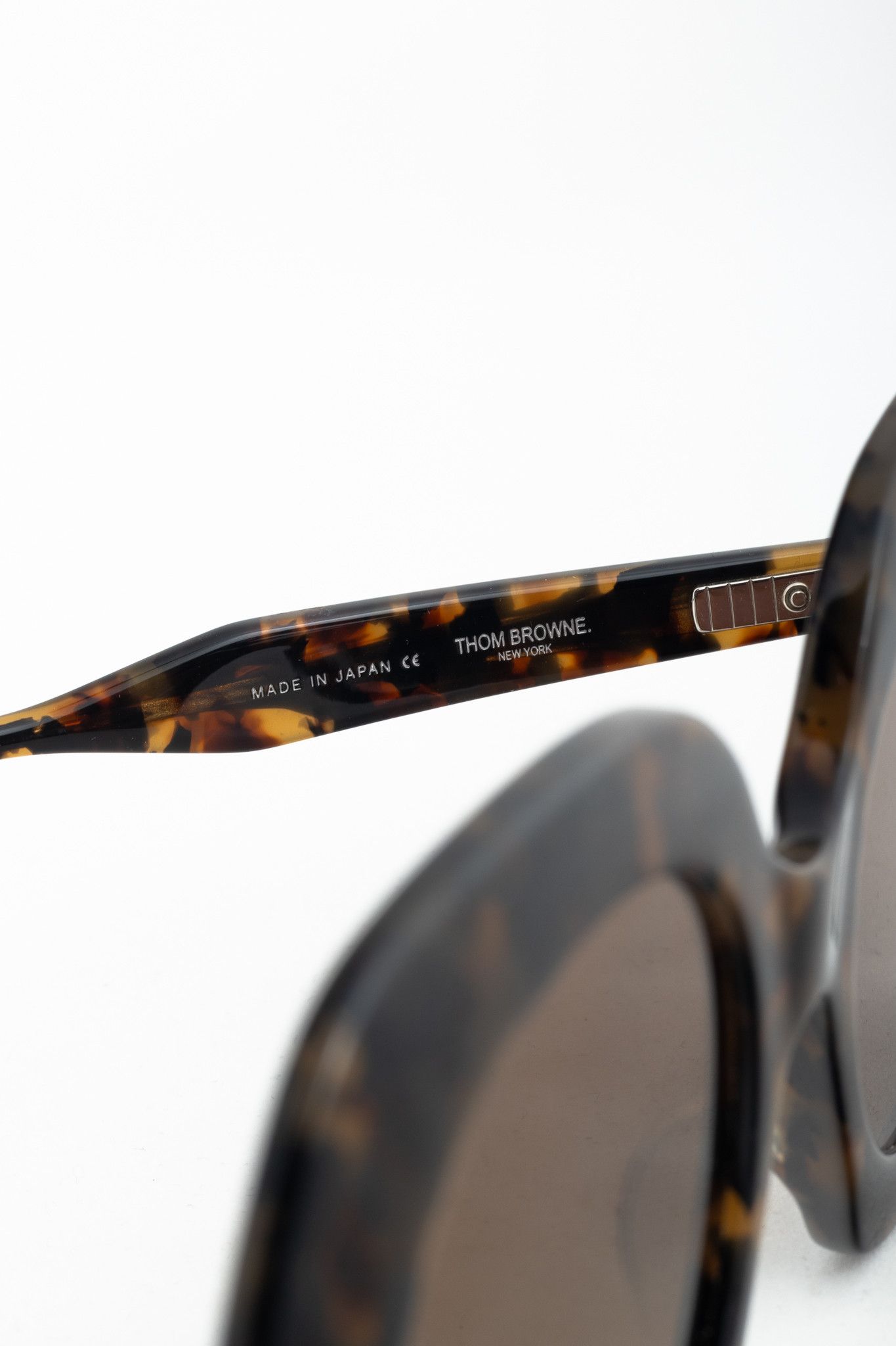 Thom Browne Thom Browne TBS509 Square Tokyo Tortoise Sunglasses Size ONE SIZE - 8 Thumbnail
