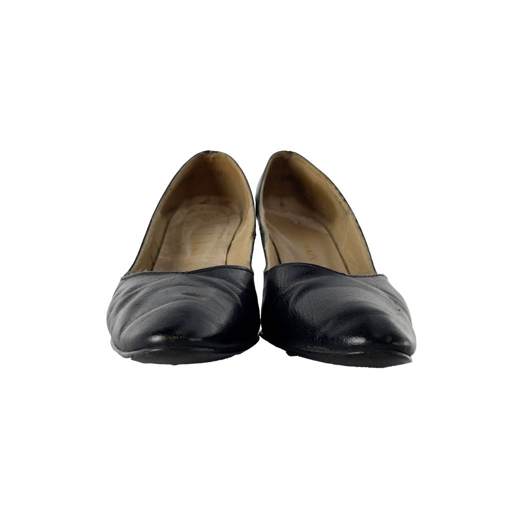Balmain × Vintage BALMAIN Vintage Leather Pointed toe Heel black Pump 6.5 Size US 6.5 / IT 36.5 - 13 Thumbnail