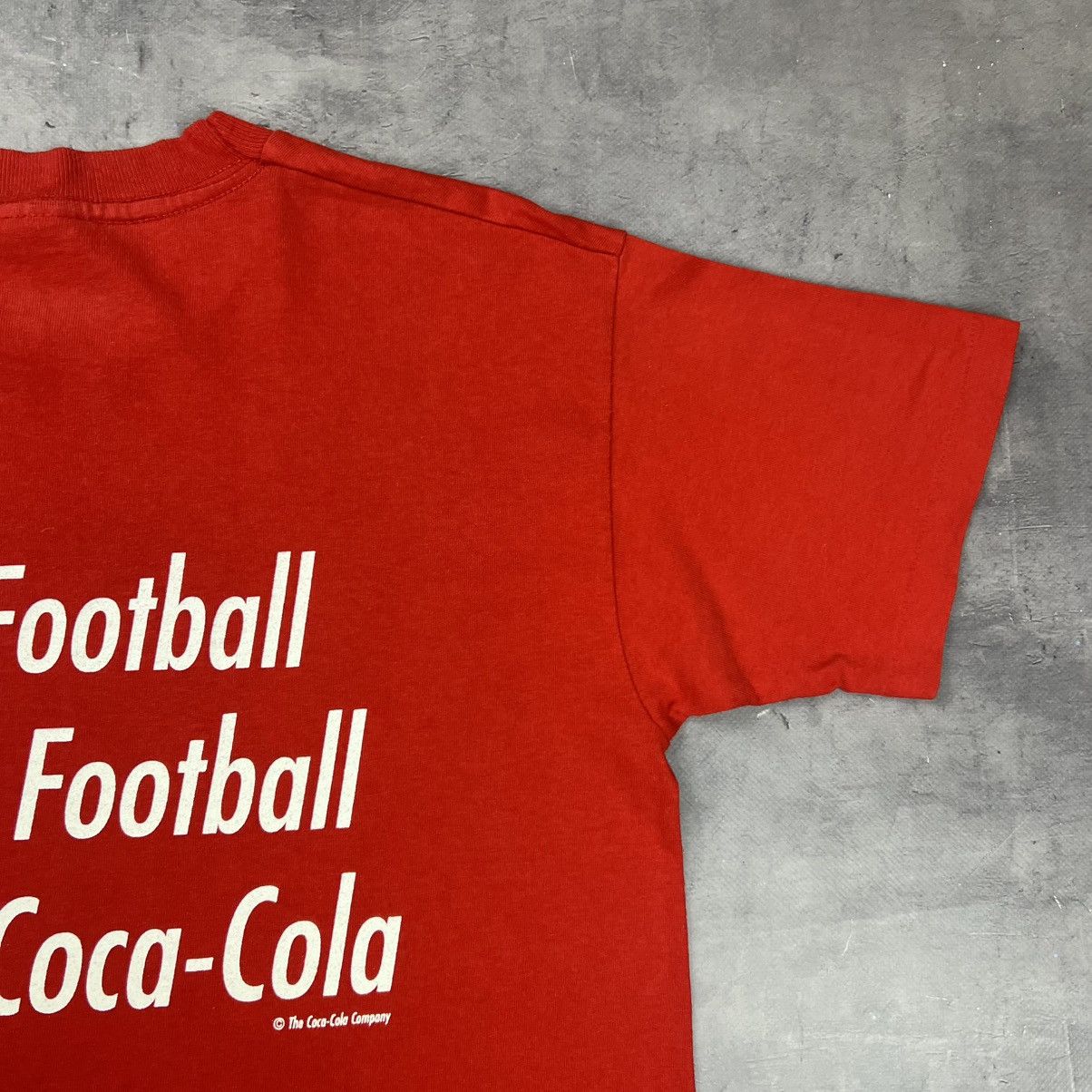 Coca Cola Rare! Coca Cola Euro 1996 Vintage Screen Stars Tee 90s Size US M / EU 48-50 / 2 - 15 Thumbnail