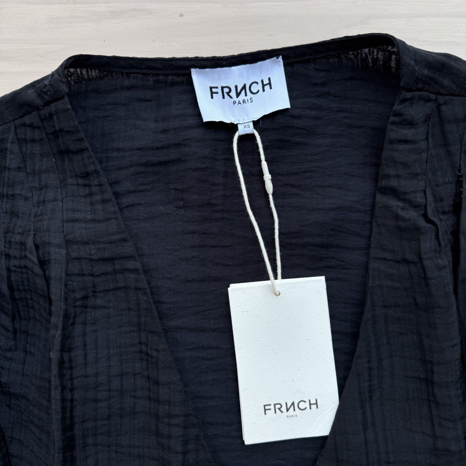 FRNCH Frnch Paris Taisy Woven Dress XS Summer Glam Boho Designer Size XS / US 0-2 / IT 36-38 - 5 Thumbnail