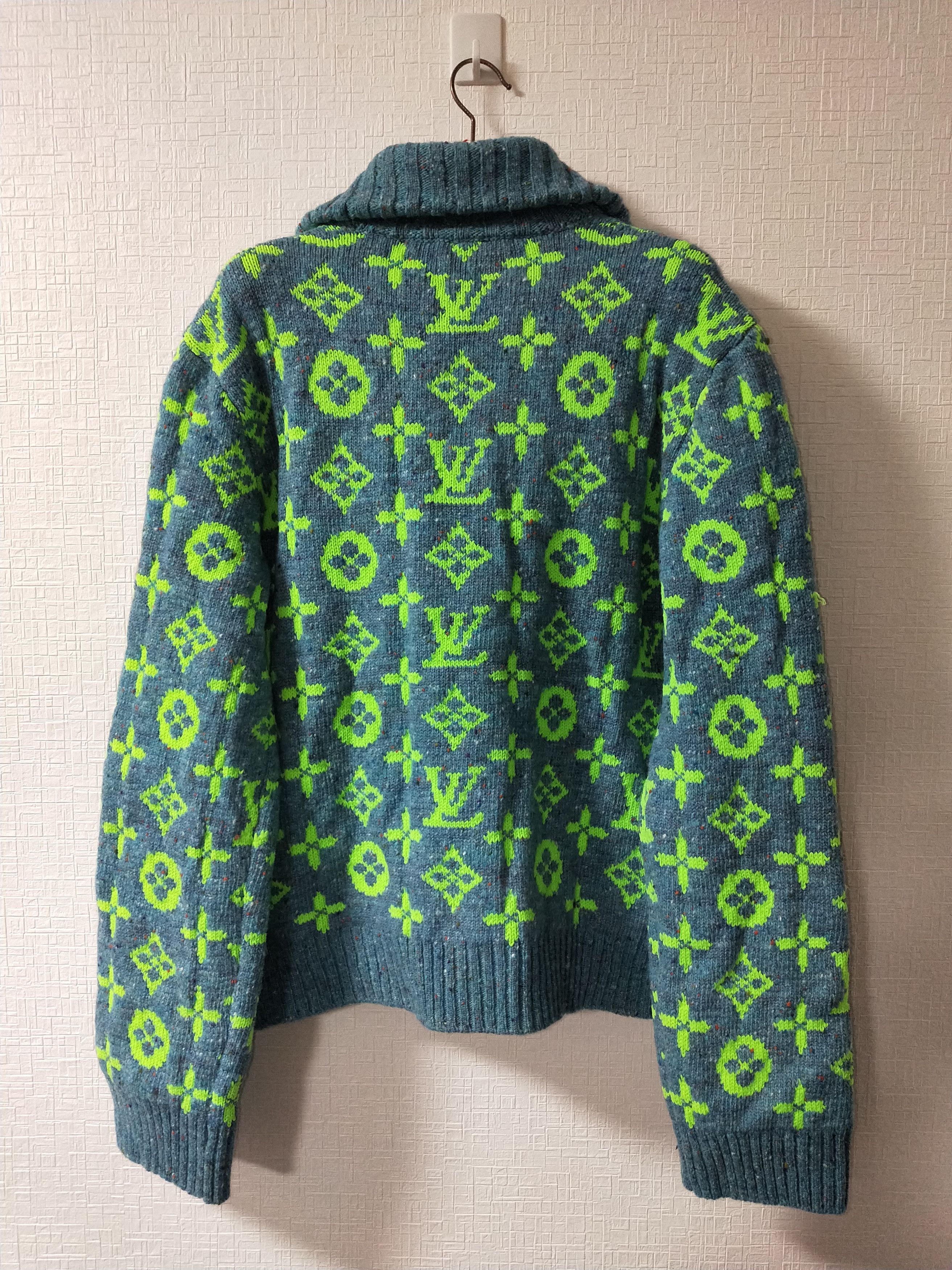 Louis Vuitton Monogram Knit Cardigan Size US M / EU 48-50 / 2 - 2 Thumbnail