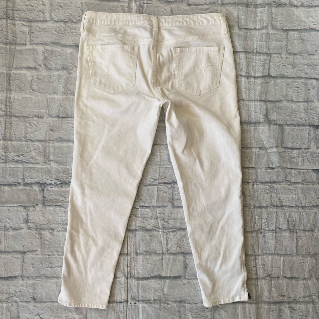 American Eagle Outfitters American Eagle stretch women 12 cotton blend jegging jeans w Size 34" / US 12 / IT 48 - 8 Thumbnail