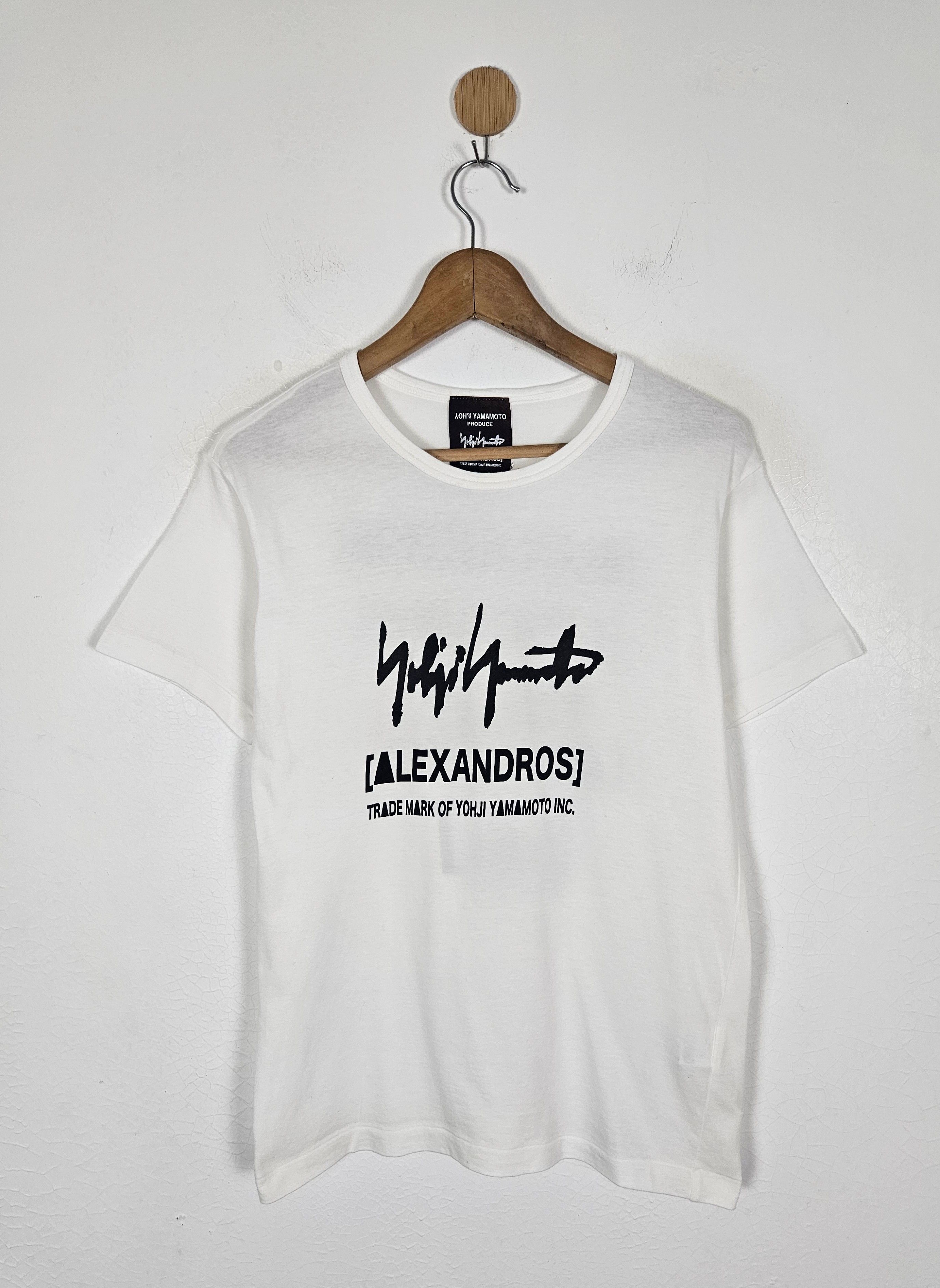 Yohji Yamamoto Yohji Yamamoto Alexandros tee shirt Size US S / EU 44-46 / 1 - 1 Thumbnail