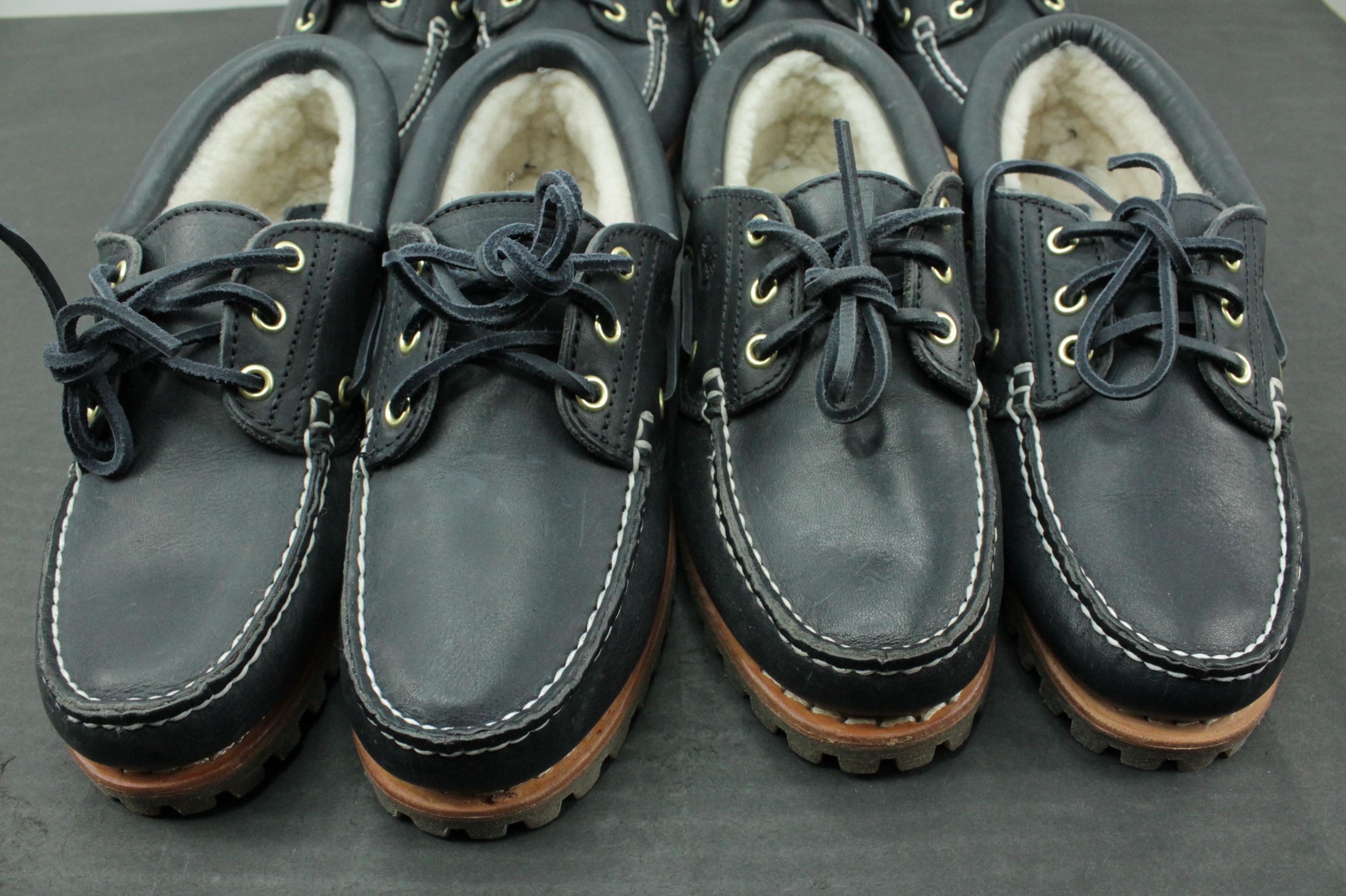 Timberland Timberland Noreen 3EYE Shearling Leather Boat Shoes Size US 6 / IT 36 - 15 Thumbnail