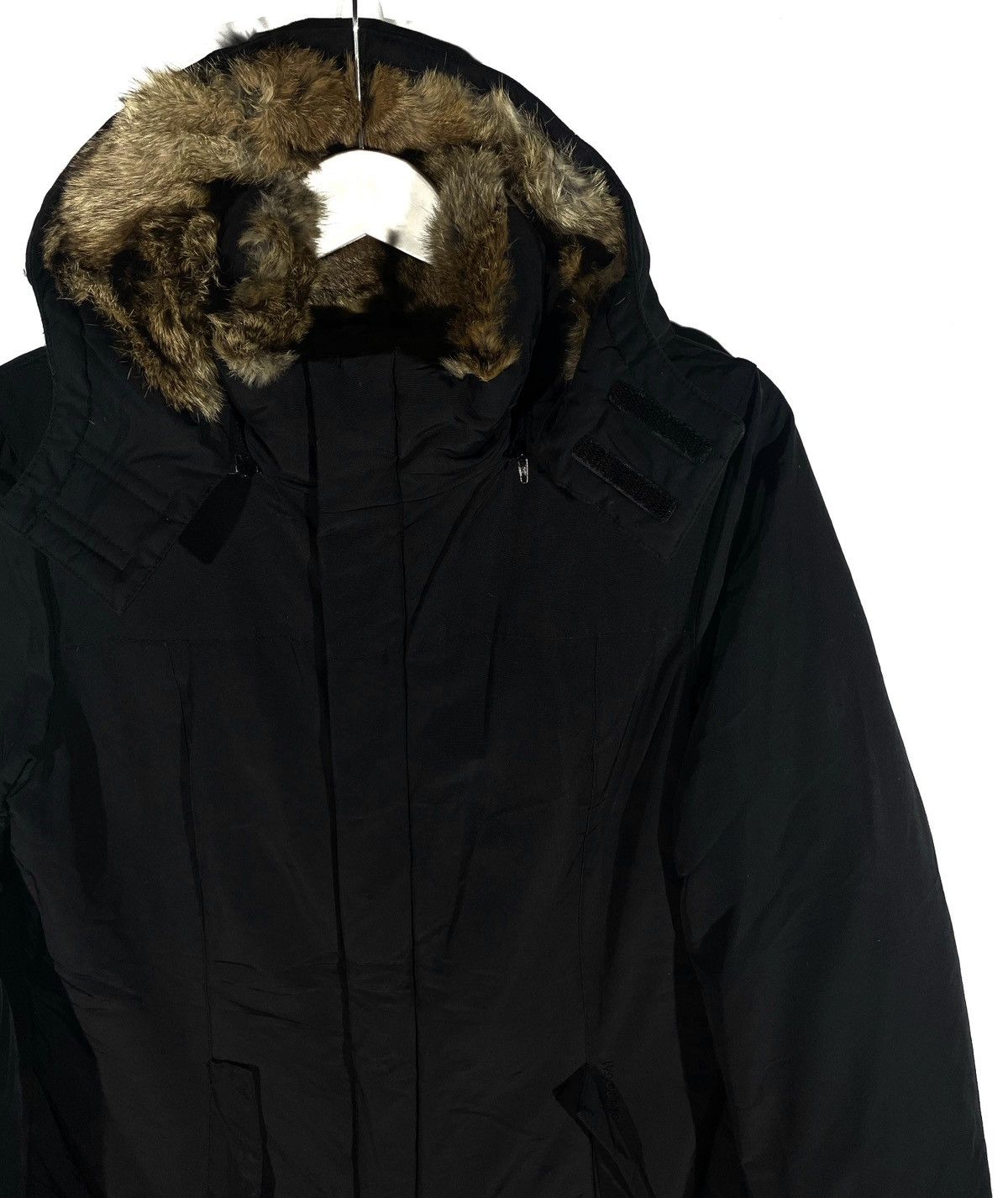 Woolrich Woolen Mills Woolrich Women Parka With Rabbit Fur Coat Down Jacket Size M Size M / US 6-8 / IT 42-44 - 2 Thumbnail