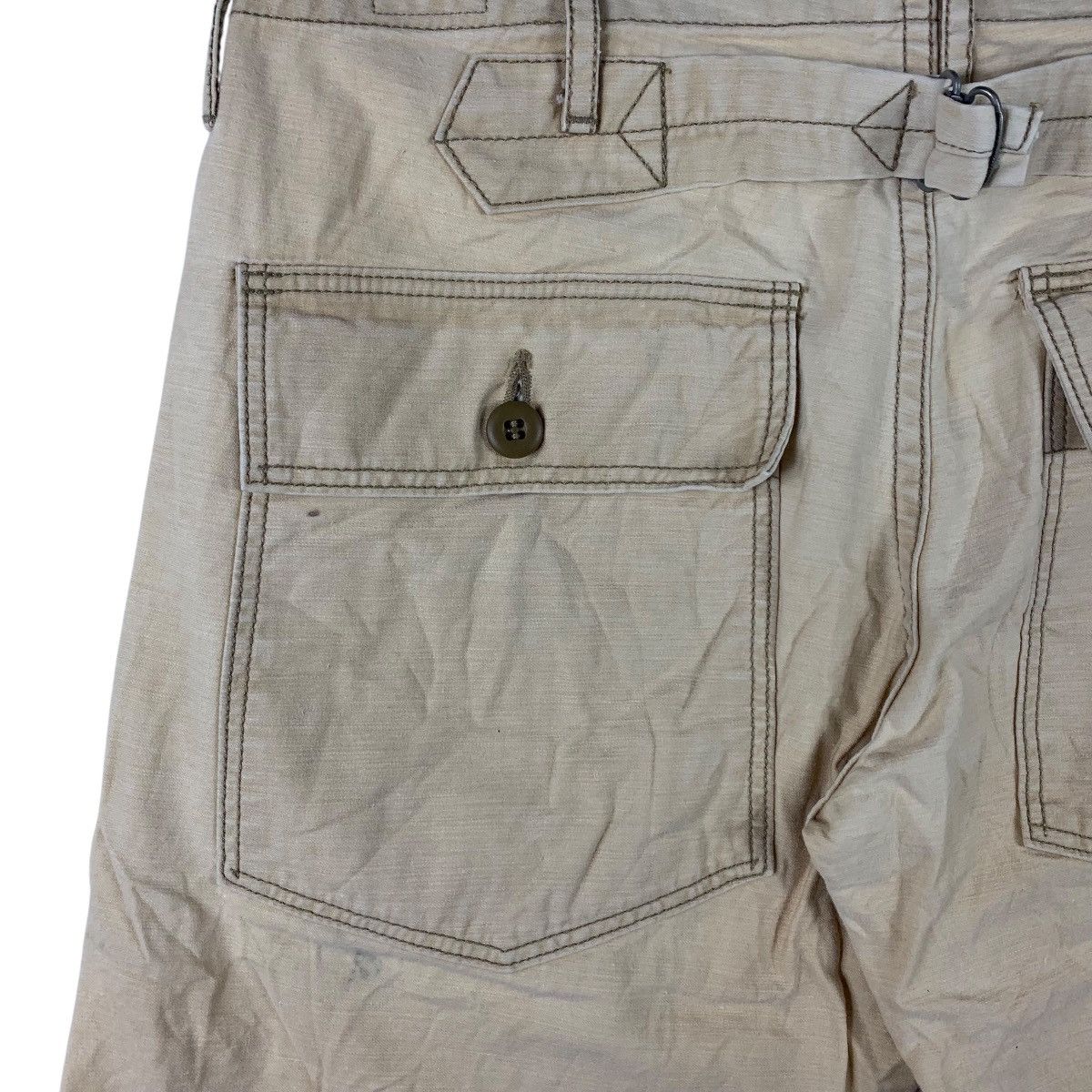 Japanese Brand × Orslow ORSLOW cinch back buckle Fatigue pants Size US 29 - 16 Thumbnail