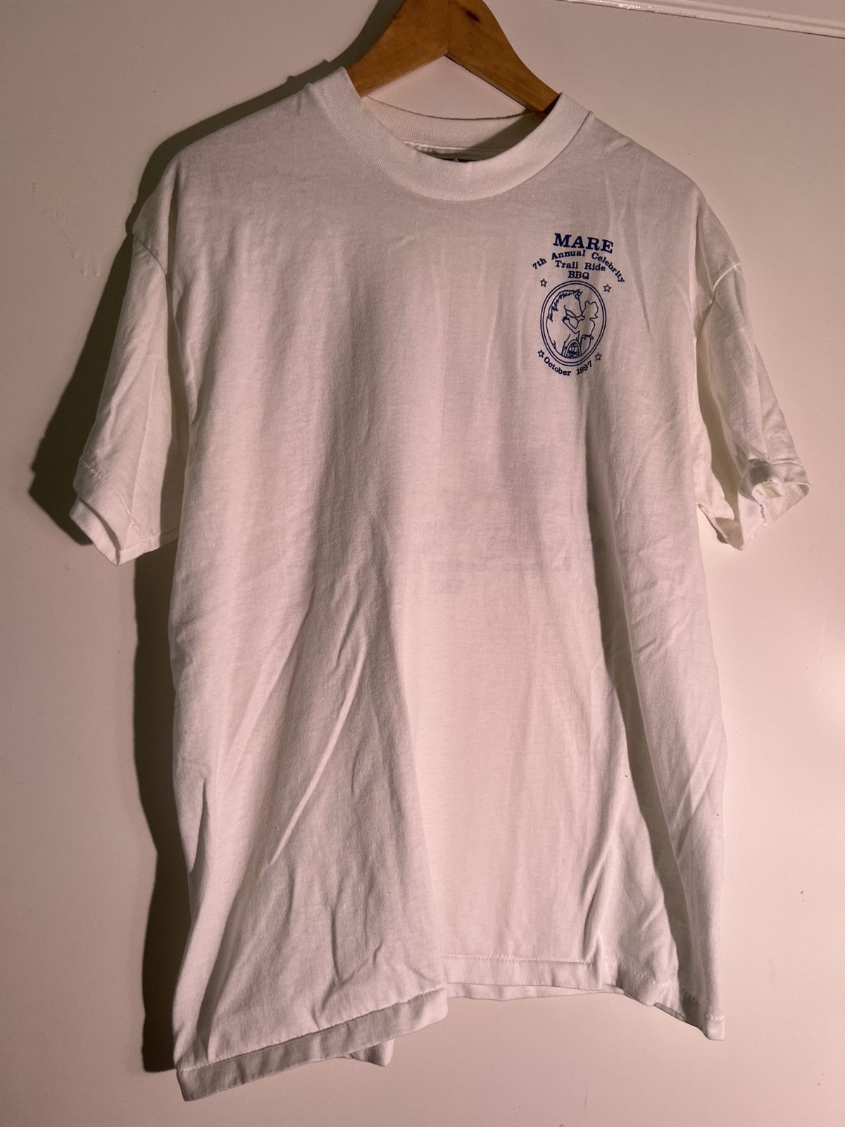 Vintage 90’s VTG Vintage Mare Trail BBQ Horse Retro Streetwear Tee Size US L / EU 52-54 / 3 - 1 Thumbnail