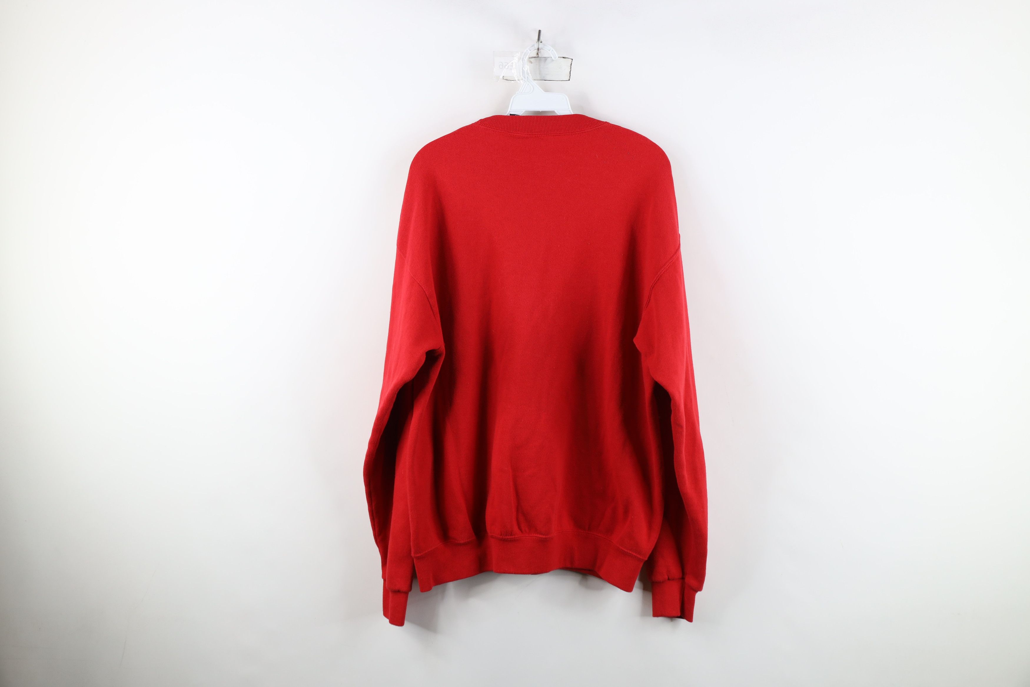 Vintage Vintage 90s Streetwear Christmas Ohio Sweatshirt USA Red Size L / US 10 / IT 46 - 10 Thumbnail