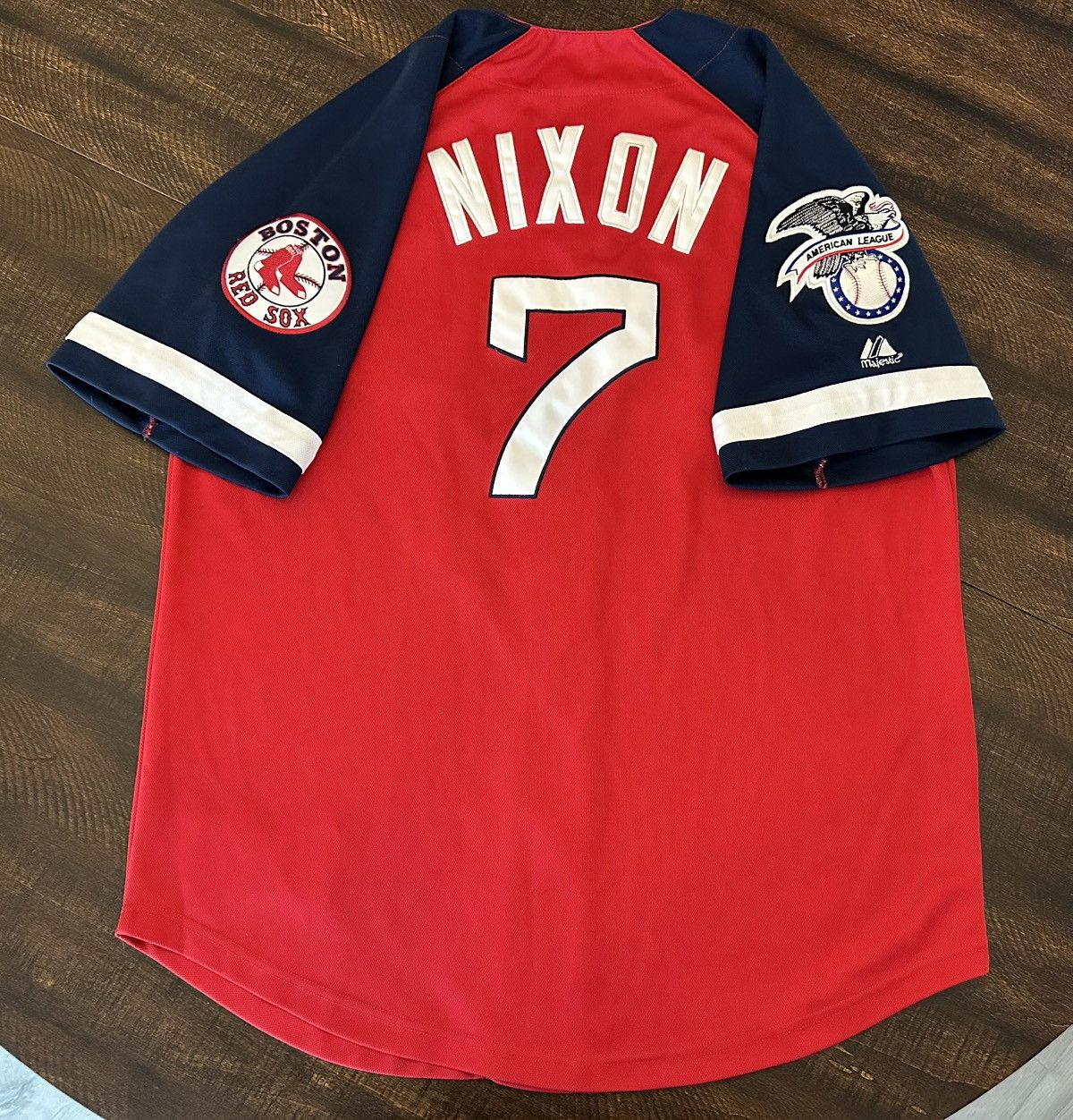 Majestic Majestic Red Sox #33 Varitek size XL | Grailed