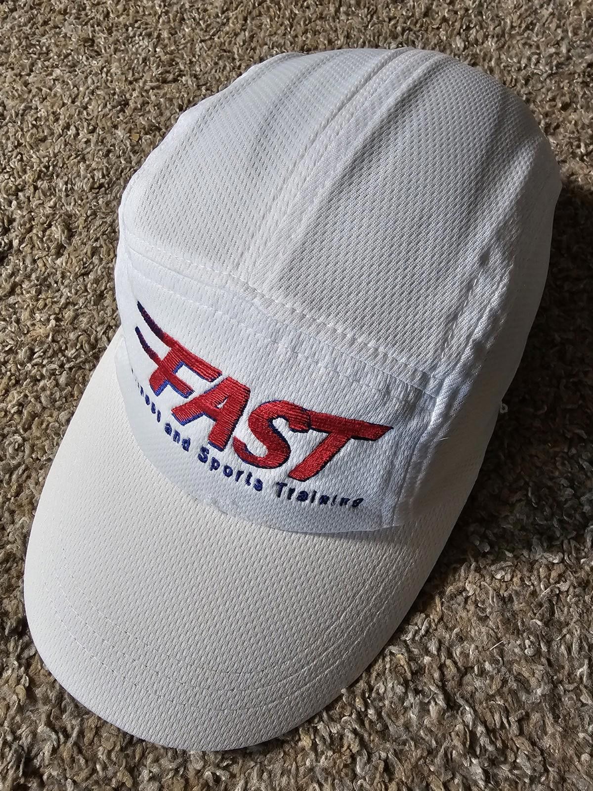 Other FAST Slideback 5 Panel Hat White One Size Solid Headsweats Size ONE SIZE - 1 Thumbnail