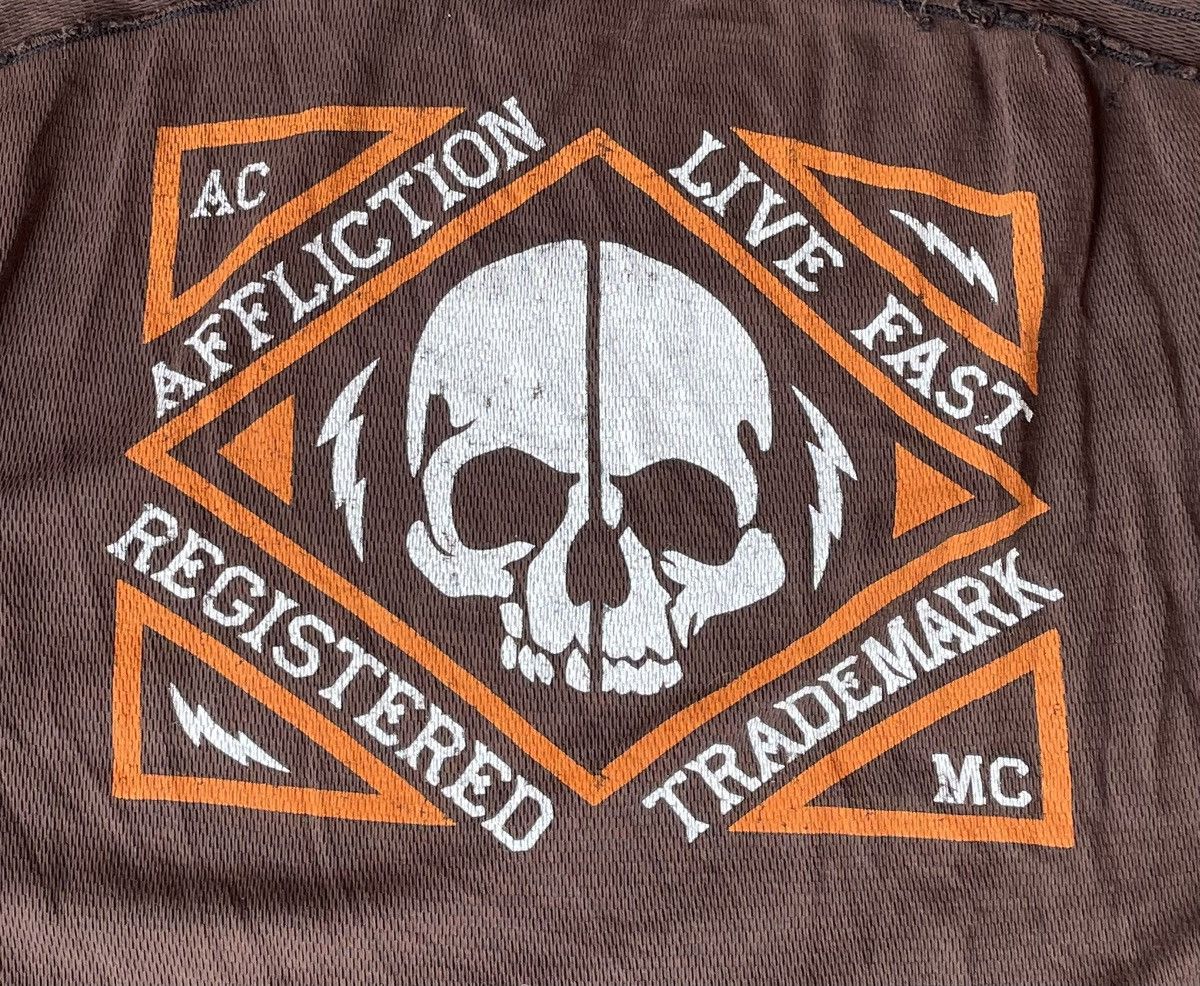 Affliction Rare Y2k Affliction Live Fast Reversible Thermal Longsleeve Size US XXL / EU 58 / 5 - 7 Thumbnail