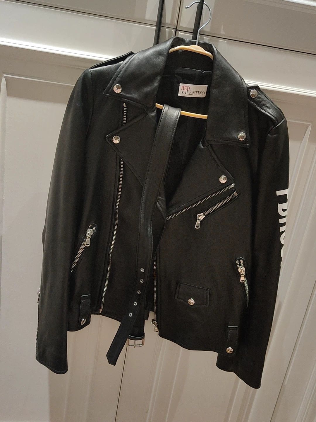 Valentino Valentino Women's Leather Jacket Size US M / EU 48-50 / 2 - 1 Thumbnail