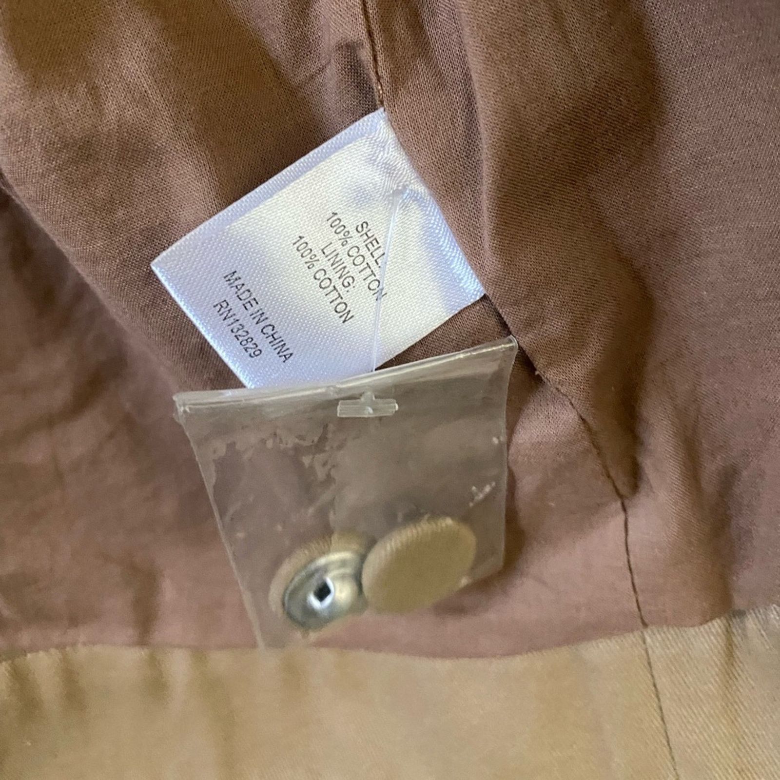 Other Lovers + Friends Cropped Tan Jacket SZ. L Size L / US 10 / IT 46 - 4 Thumbnail