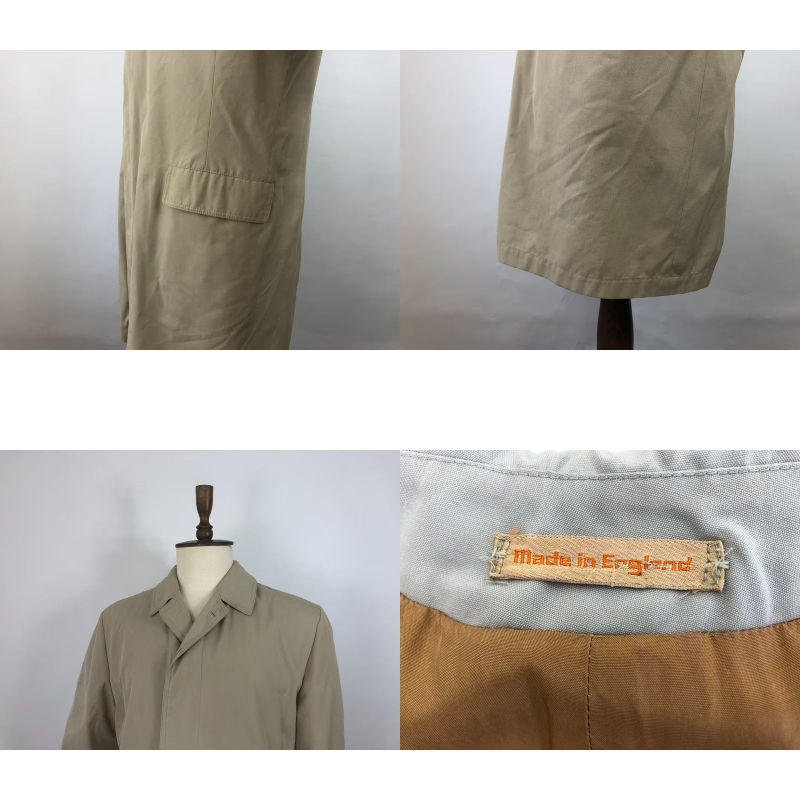 Baracuta Baracuta Trench Coat Men Khaki Long Coat Baracuta Shirt? Size US M / EU 48-50 / 2 - 8 Thumbnail