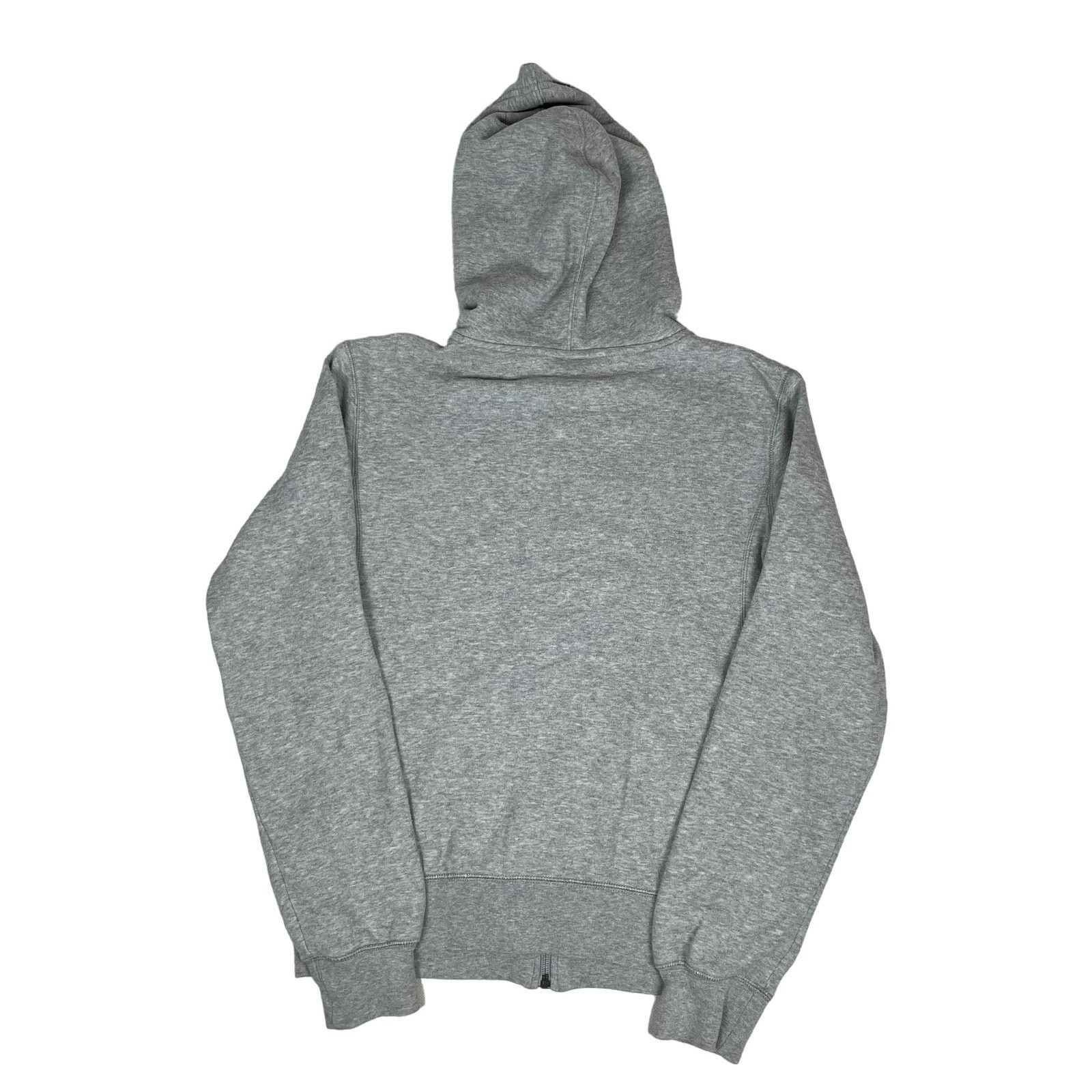 Nike × Vintage Nike Men's Heather Gray Long Sleeve Full Zip Hoodie Medium Size US M / EU 48-50 / 2 - 8 Thumbnail