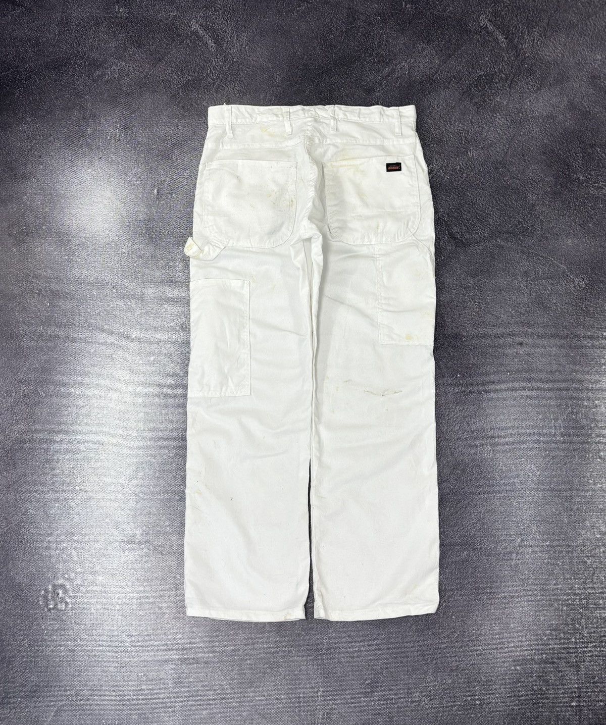 Dickies Vintage Dickies Workwear White Hype Baggy Carpenter Pants Size US 32 / EU 48 - 1 Thumbnail