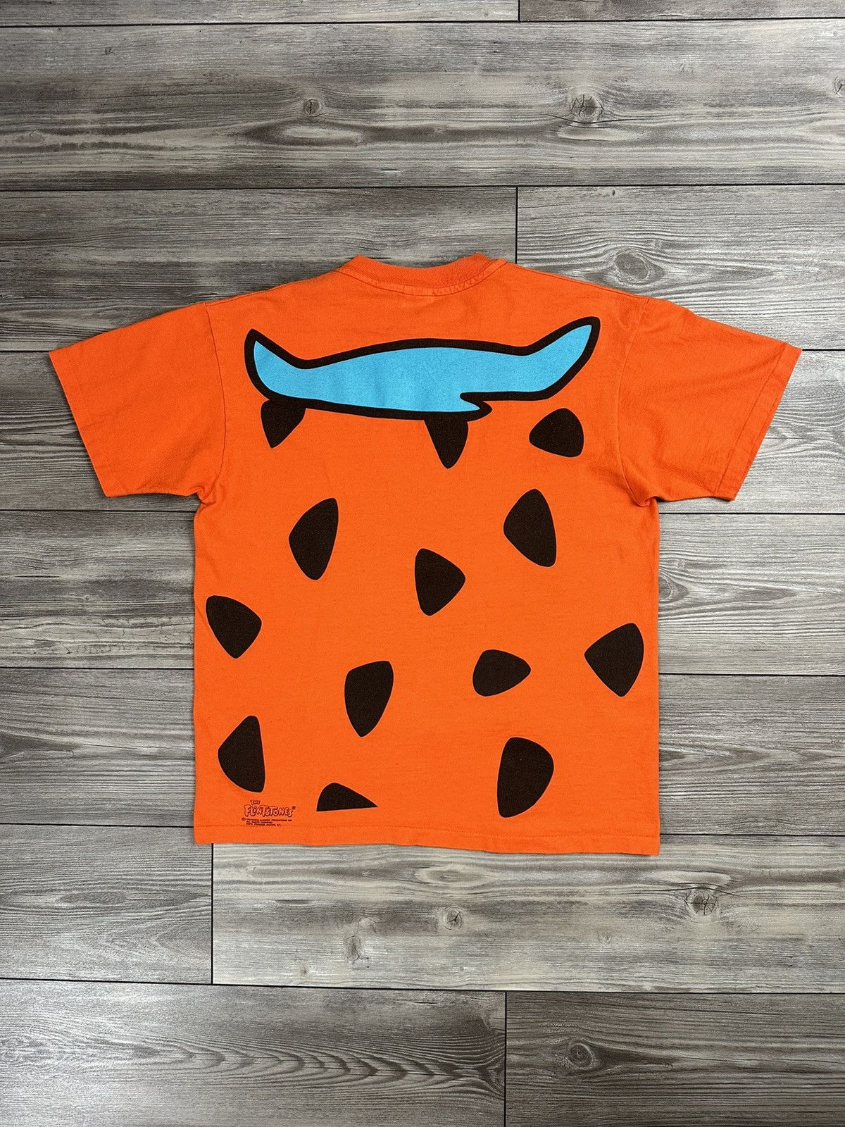 Anvil × Vintage Vintage Flintstones Fred Tie T Shirt Size US L / EU 52-54 / 3 - 2 Thumbnail